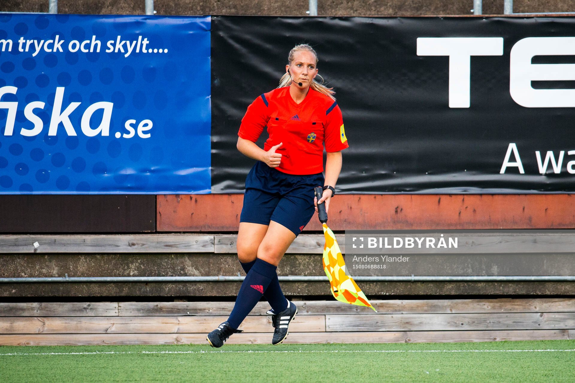 Linjedomare Sandra Österberg