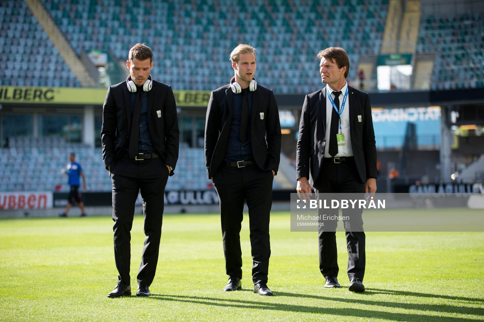 IFK Göteborgs Emil Salomonsson, Gustav Engvall och