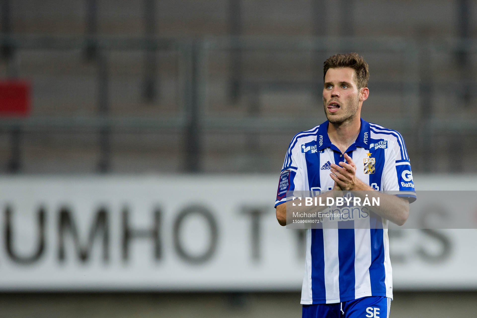 IFK Göteborgs Emil Salomonsson deppar
