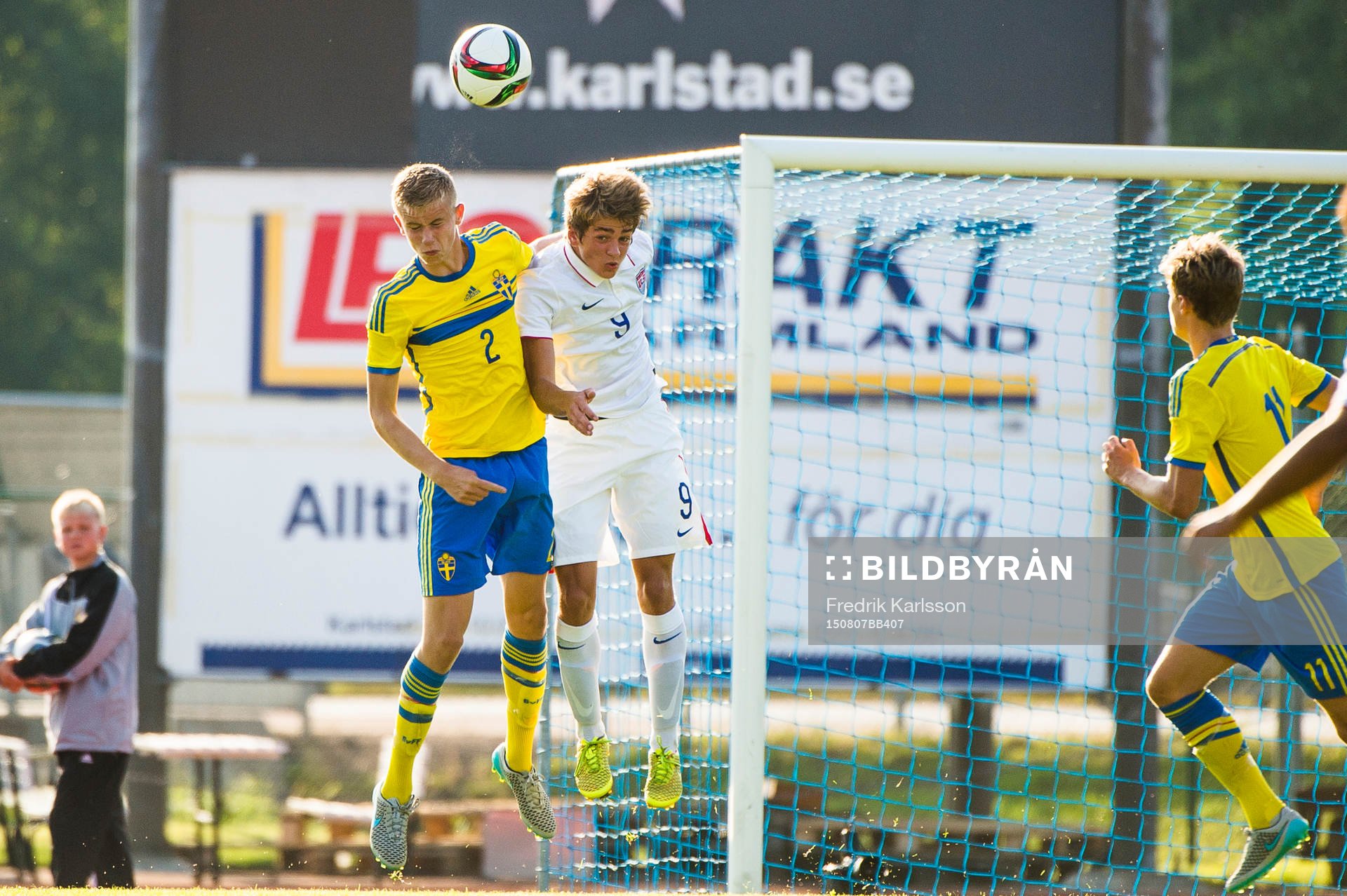 Johan Stenmark i en nickduell