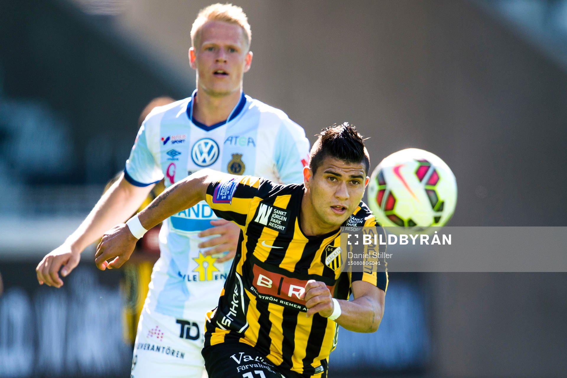 Häckens Paulo de Oliveira och Gefles Johan Oremo