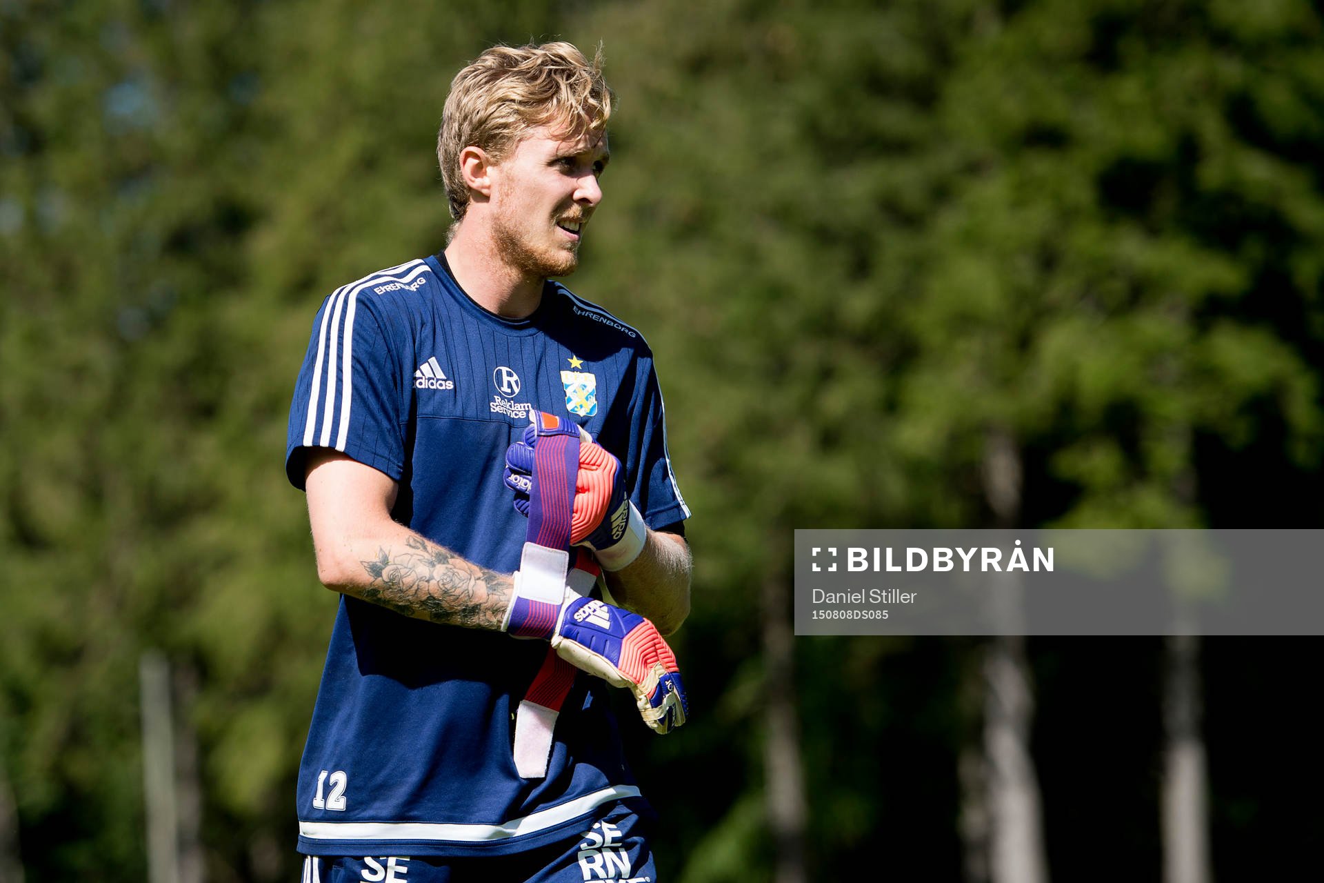 Målvakt Marcus Sandberg