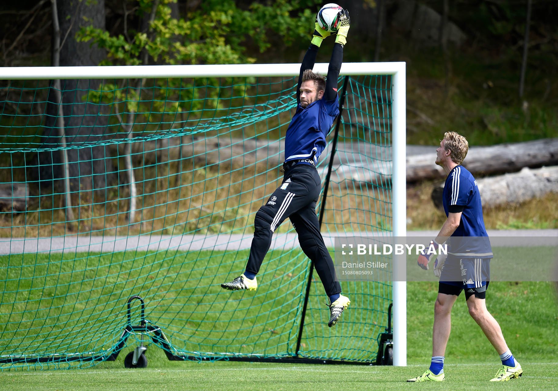 IFK Göteborgs målvakt John Alvbåge och målvakt Marcus