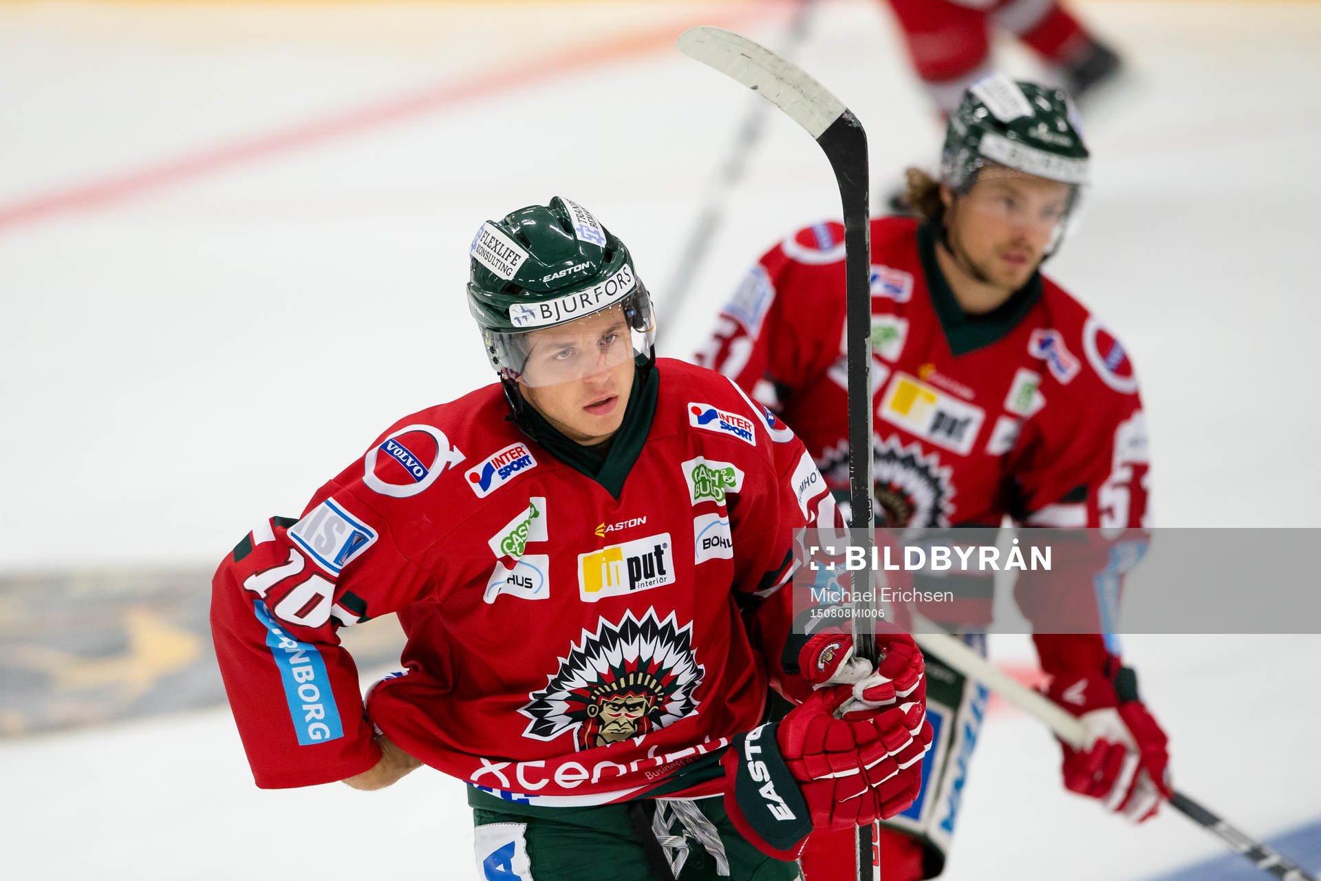 Frölundas Mattias Janmark  och Mats Rosseli Olsen