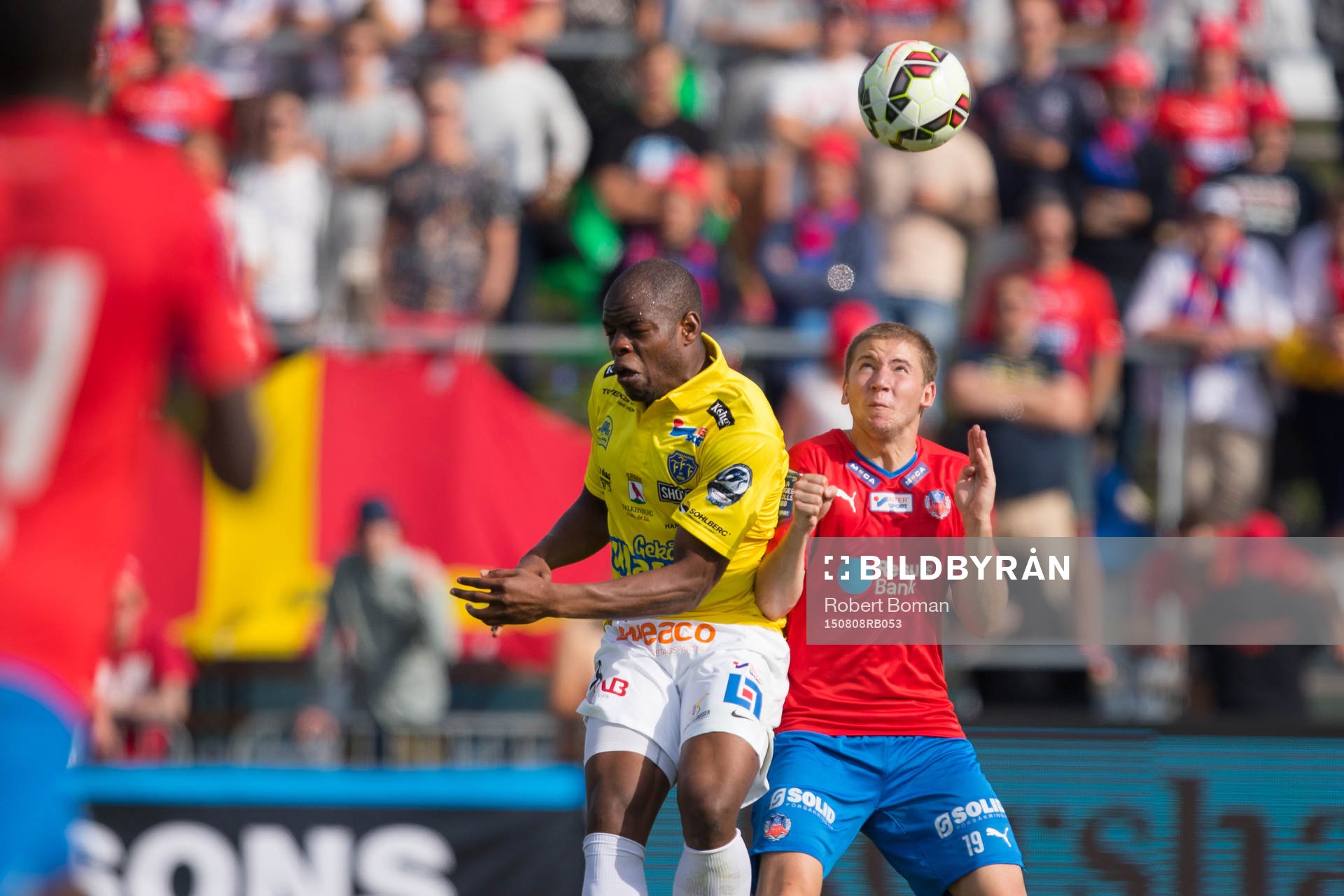 Falkenbergs Hakeem Araba och Helsingborgs Darijan Bojanic