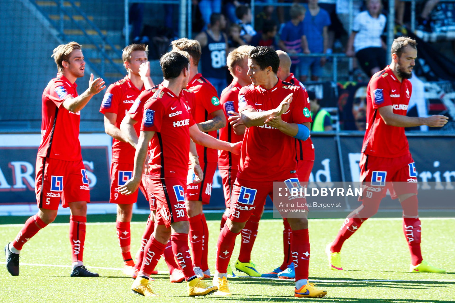 Norrköpings Christoffer Nyman jublar