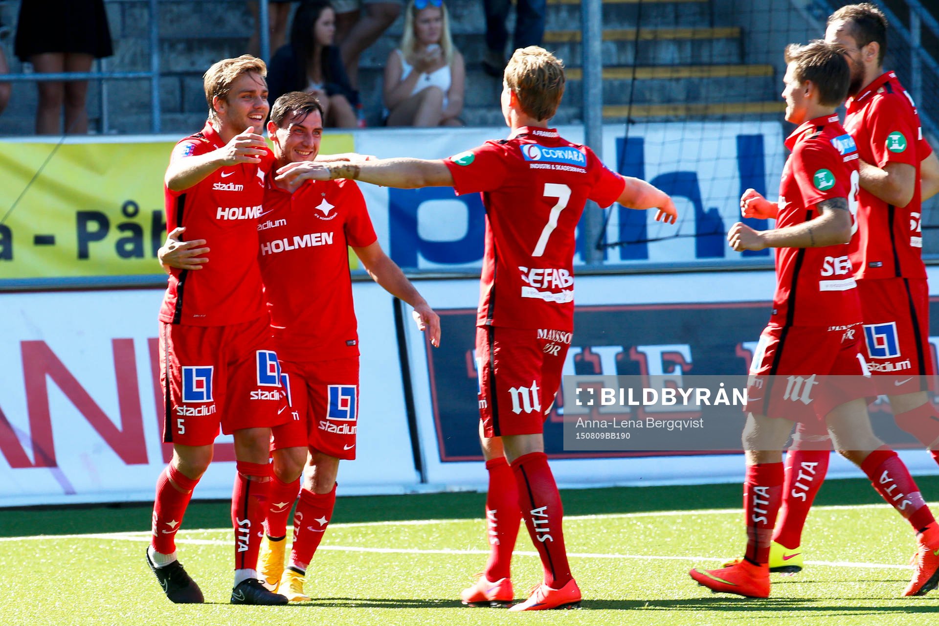 Norrköpings Christoffer Nyman jublar