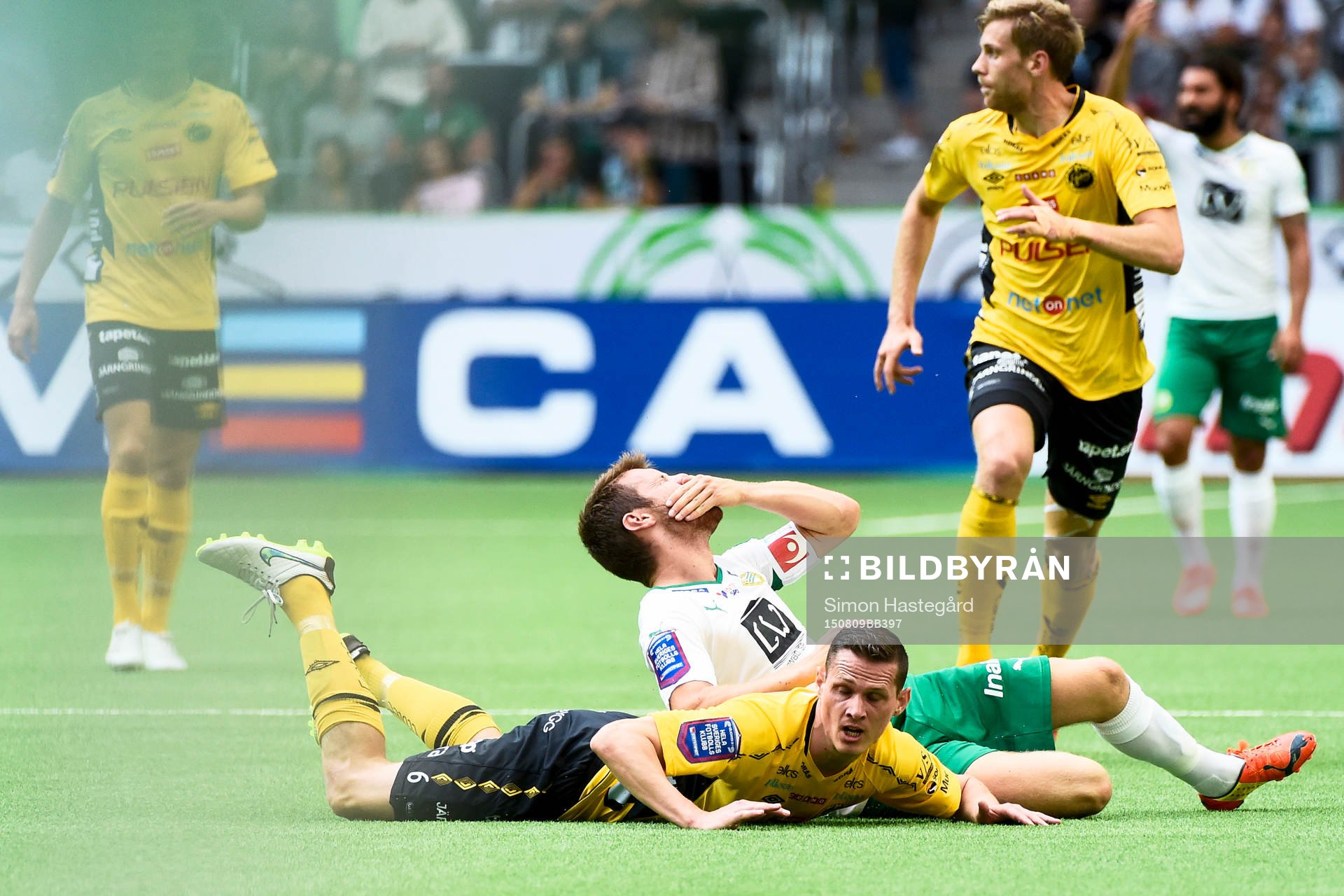Hammarbys Måns Söderqvist och Elfsborgs Jon Jönsson