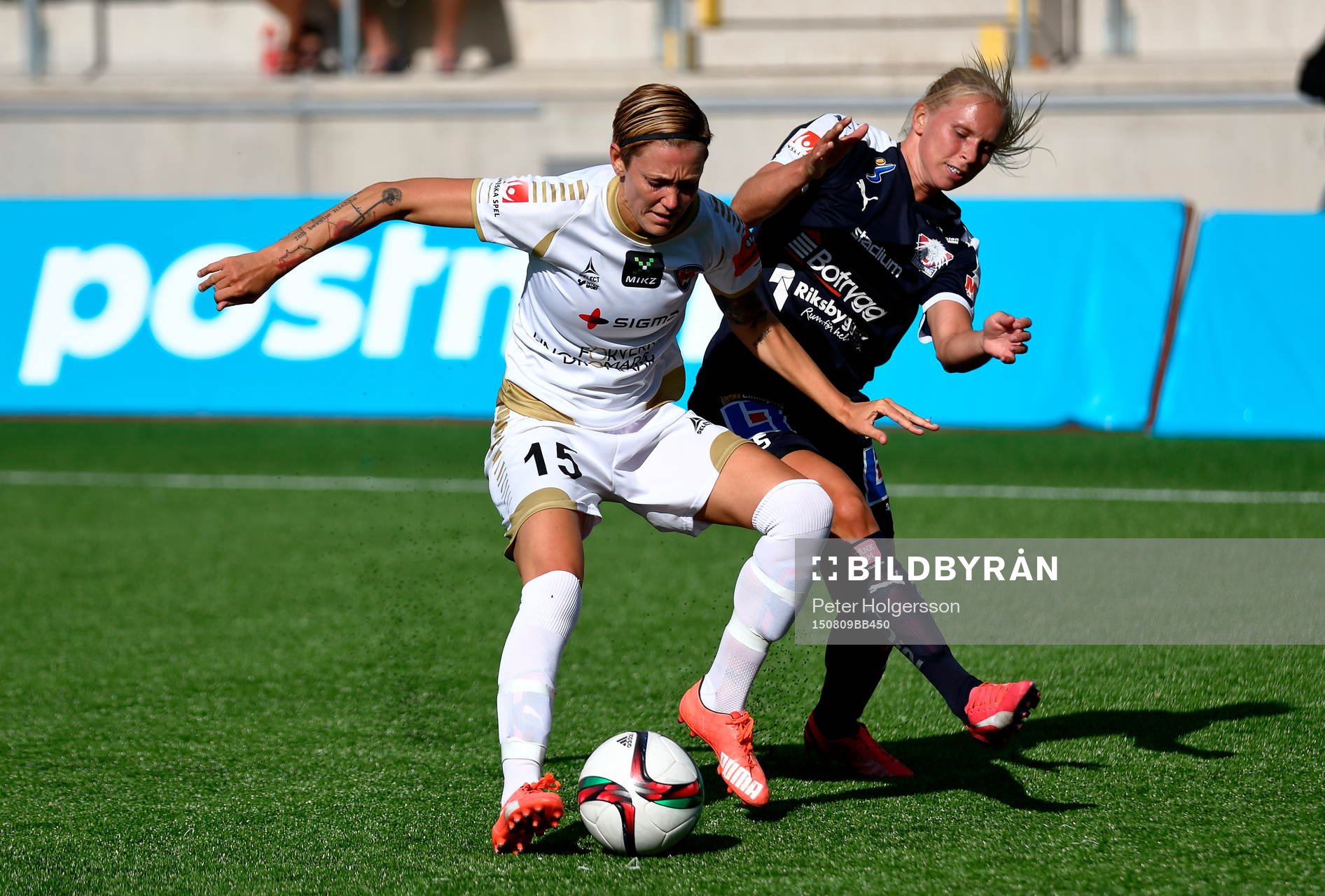 Rosengårds Therese Sjögran i sin sista match och