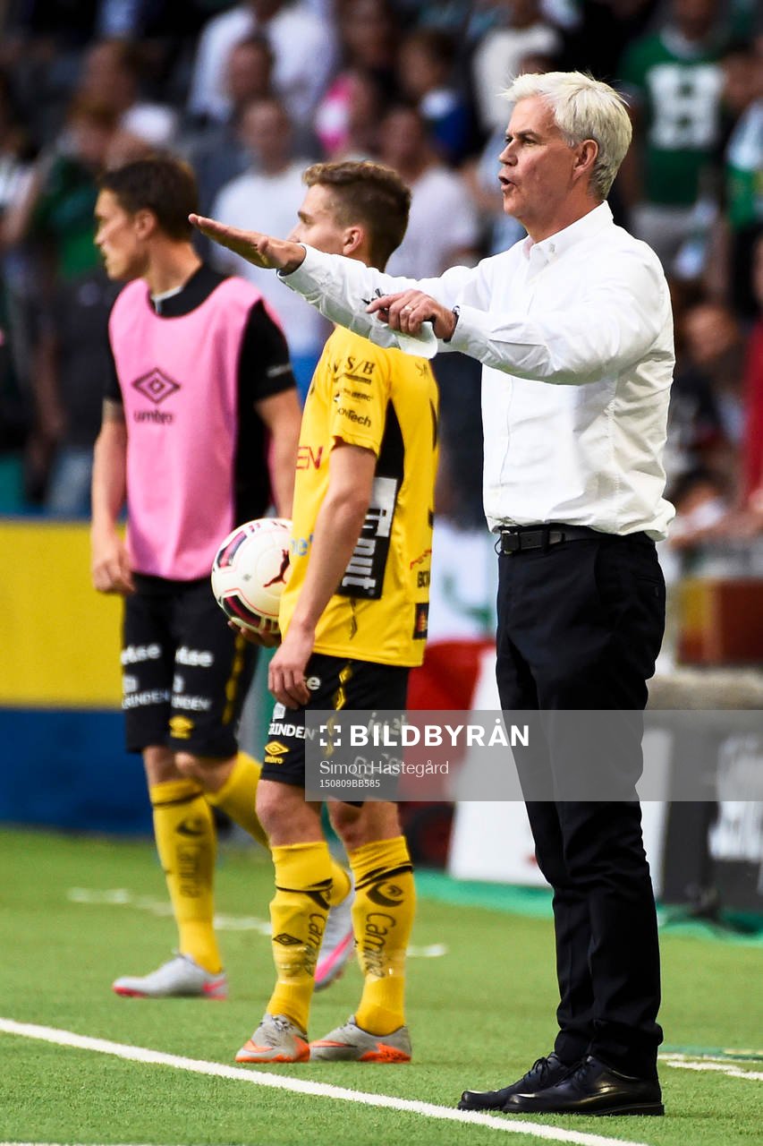 Hammarbys tränare Nanne Bergstrand