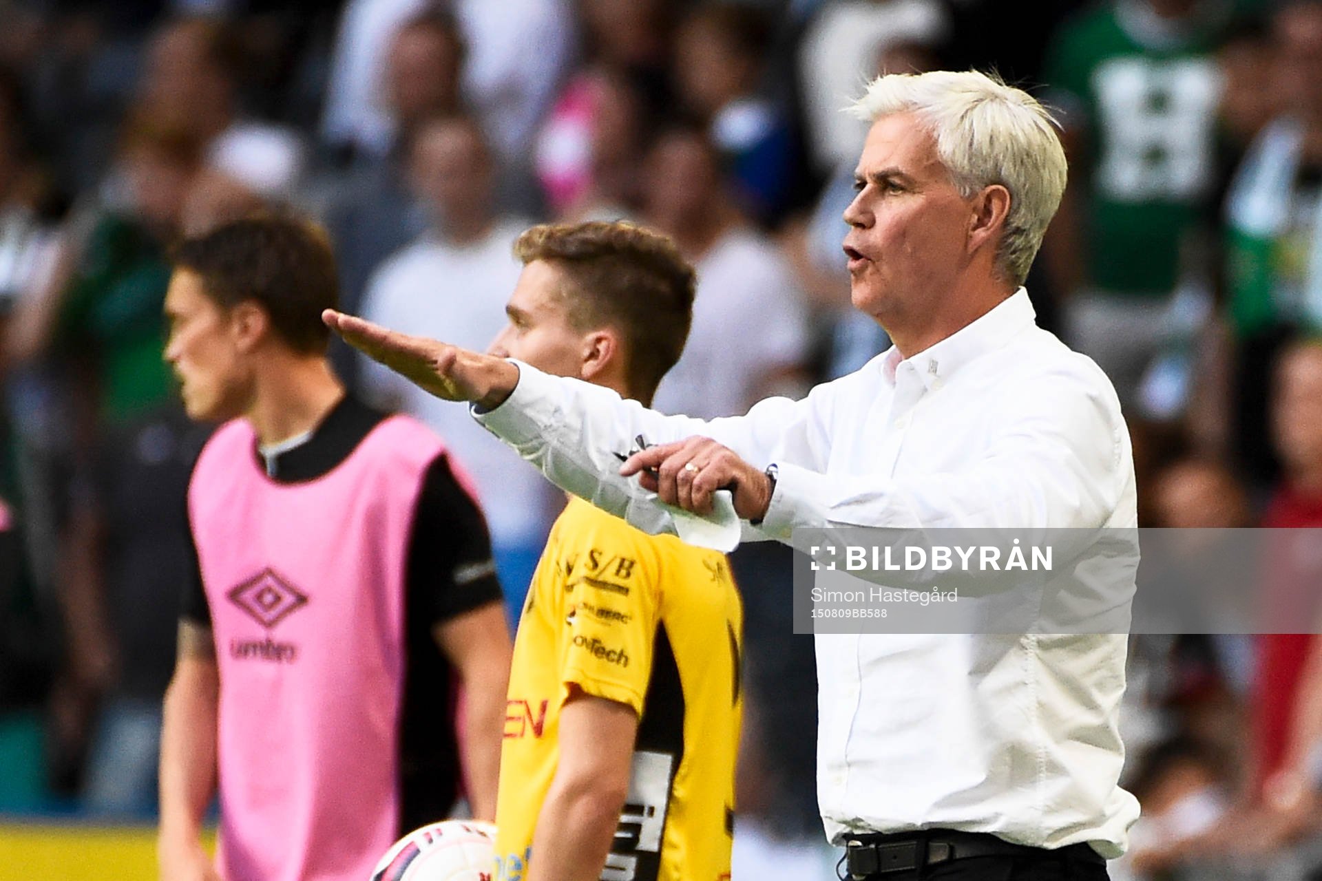 Hammarbys tränare Nanne Bergstrand