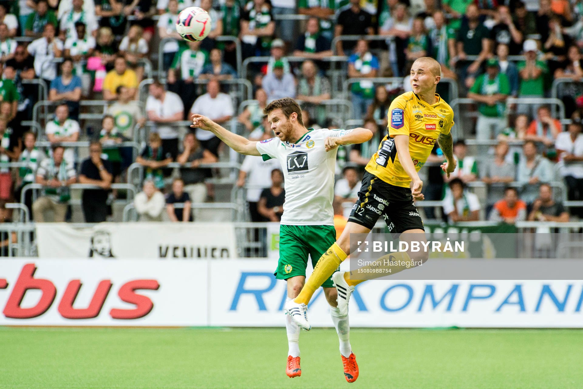 Hammarbys Måns Söderqvist och Elfsborgs Sebastian Holmén
