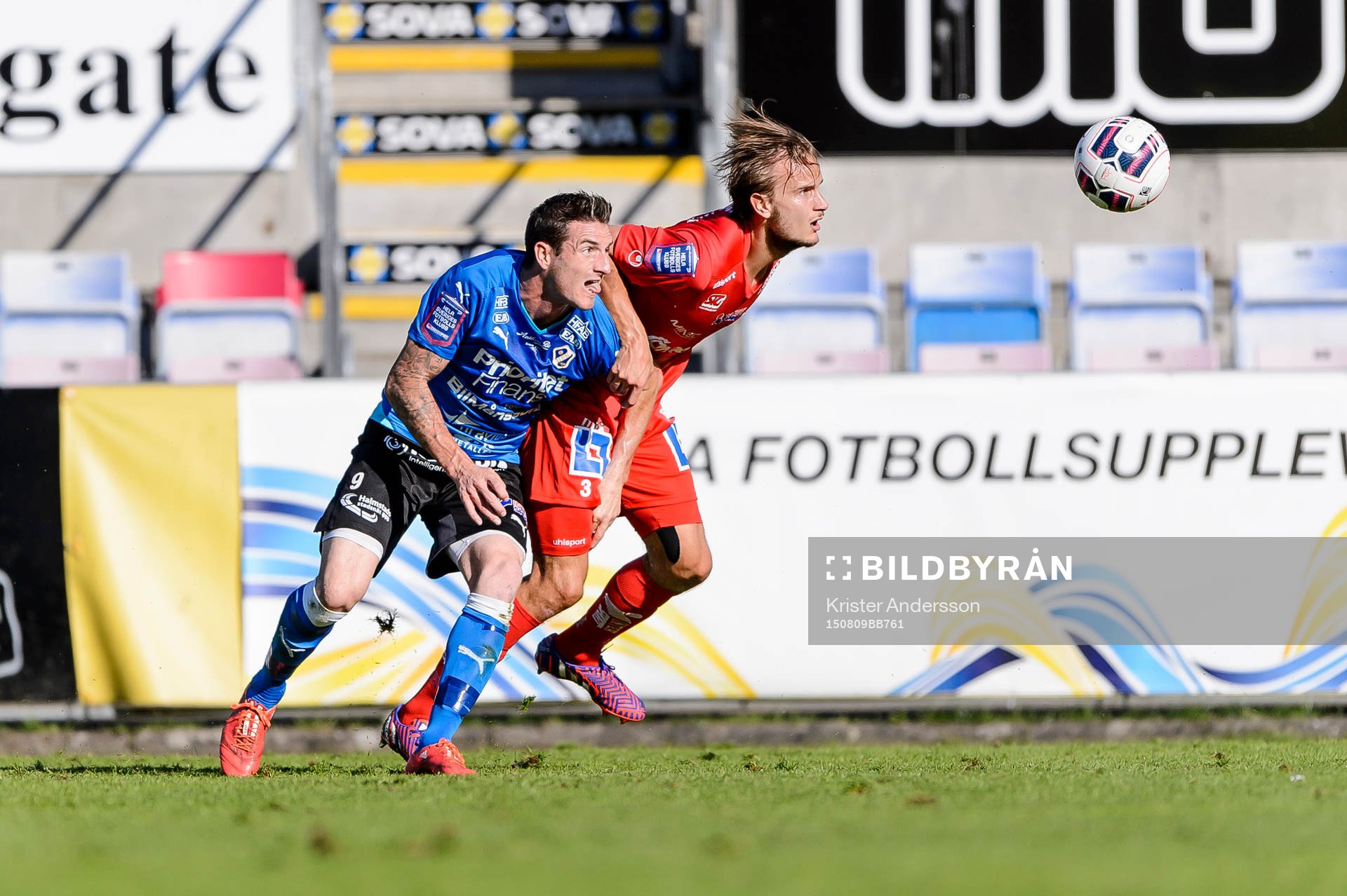 Halmstads James Keene och Åtvidabergs Månz Karlsson