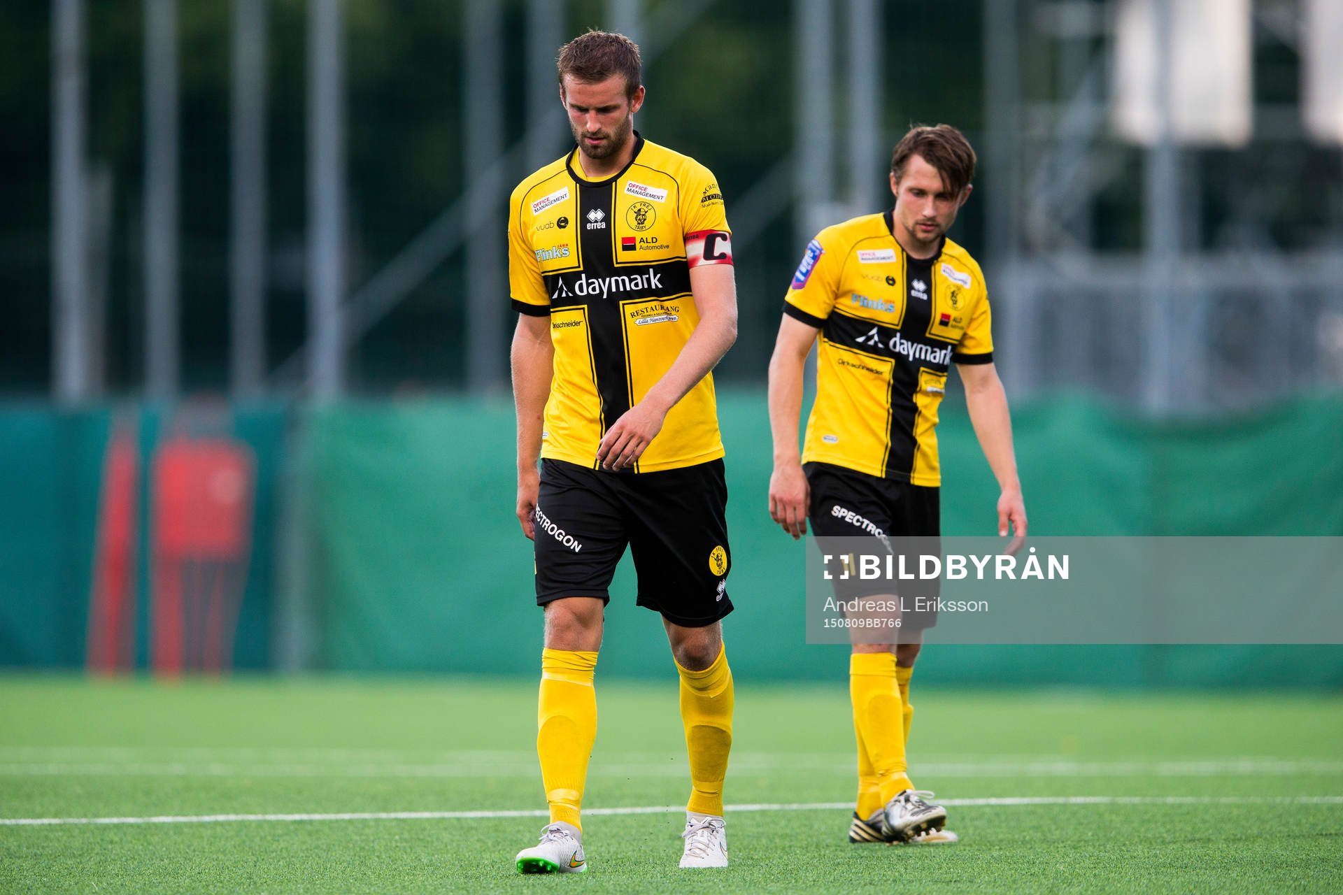 Frej Täbys Johannes Gustafsson och Adam Gradén ser