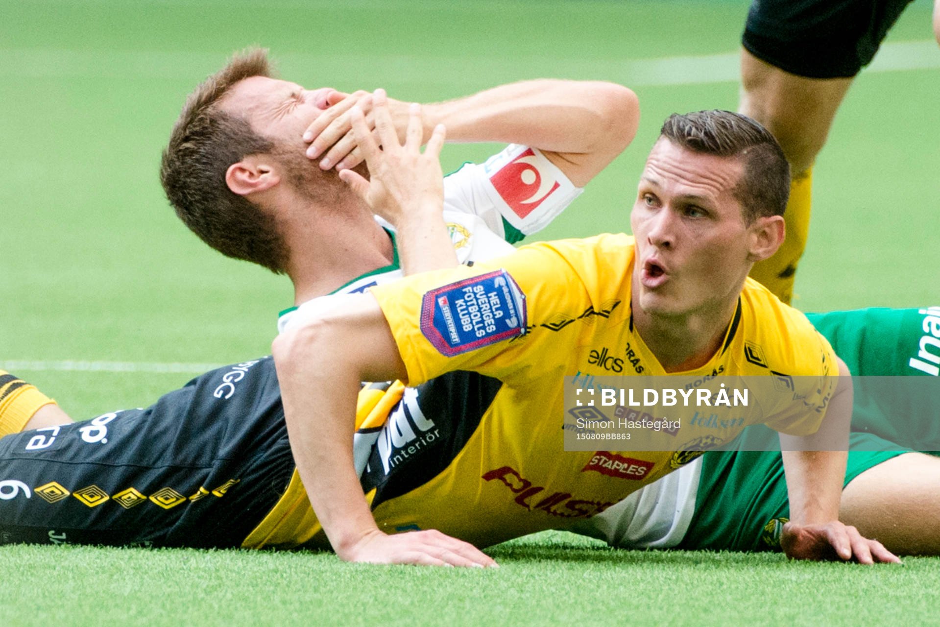 Hammarbys Måns Söderqvist har ont