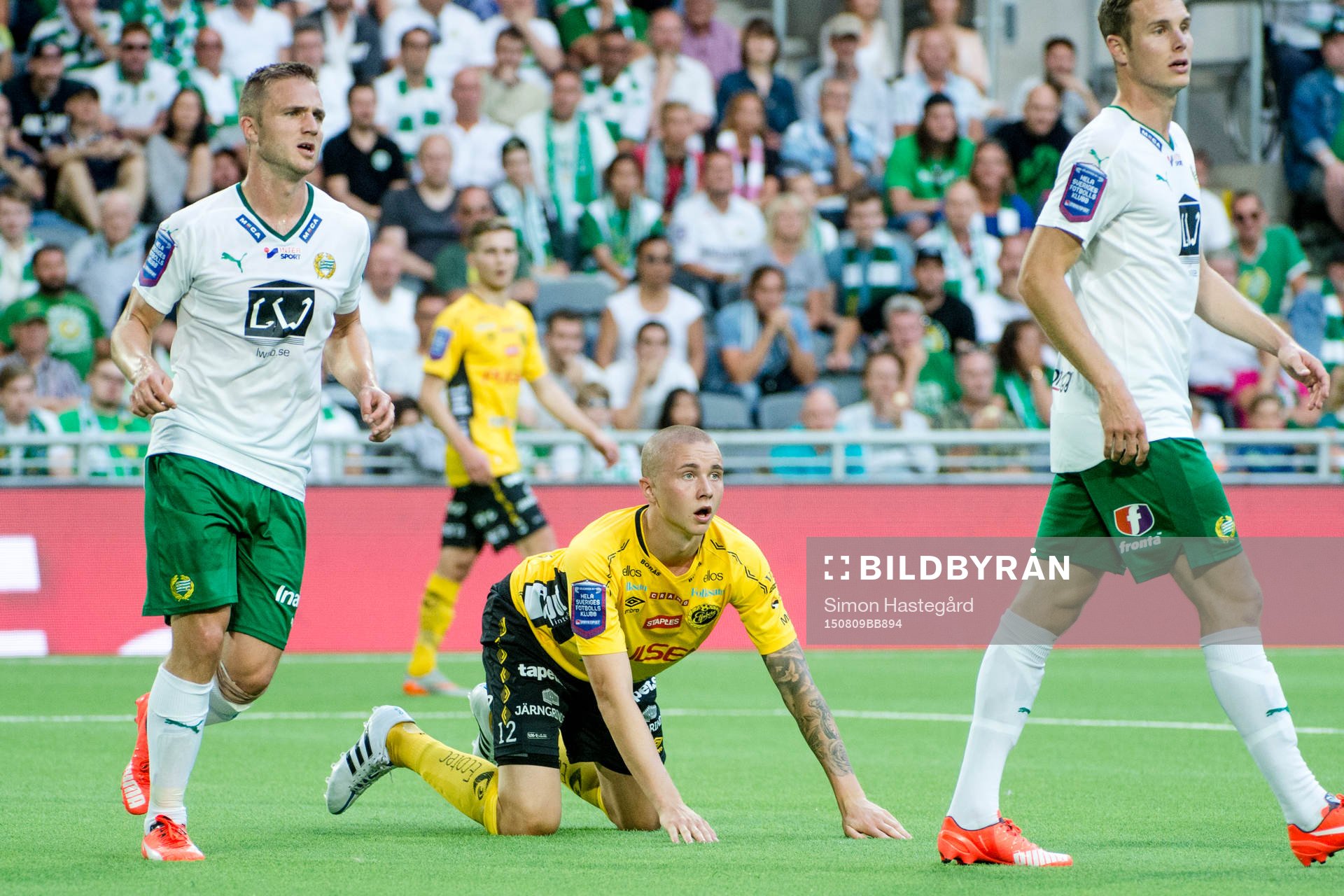 Elfsborgs Sebastian Holmén deppar