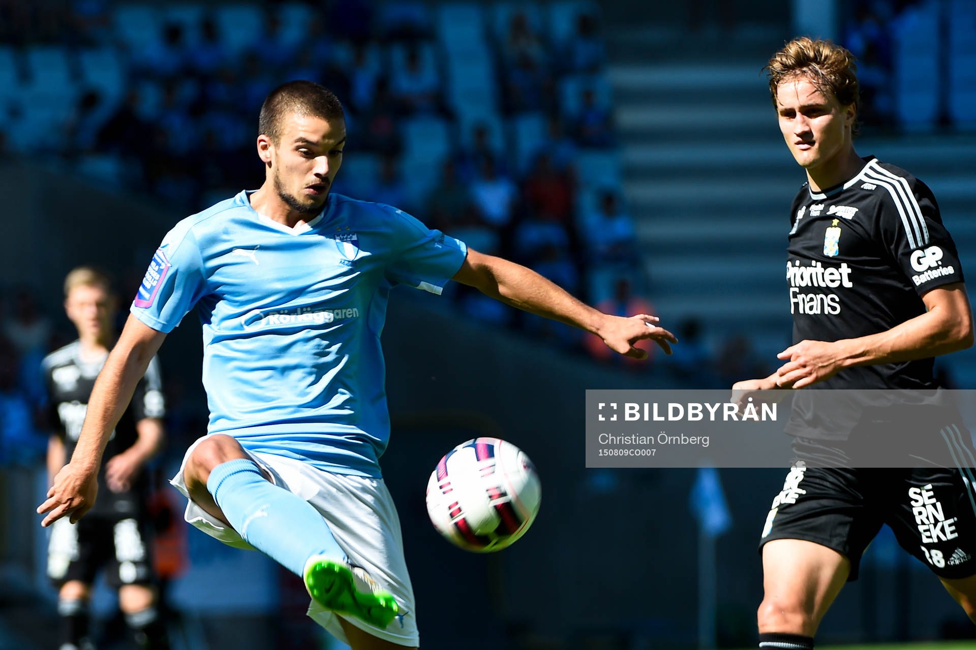 Malmö FFs Vladimir Rodic och IFK Göteborgs Thomas Rogne