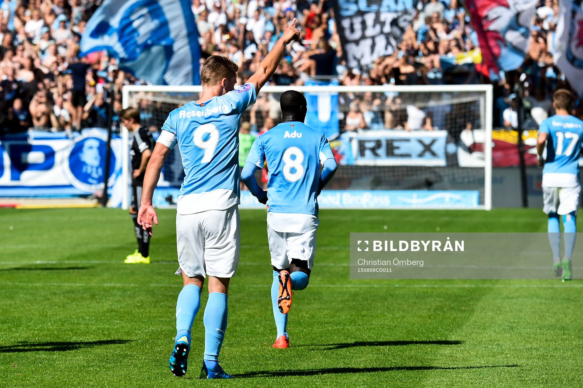 Malmö FFs Markus Rosenberg jublar