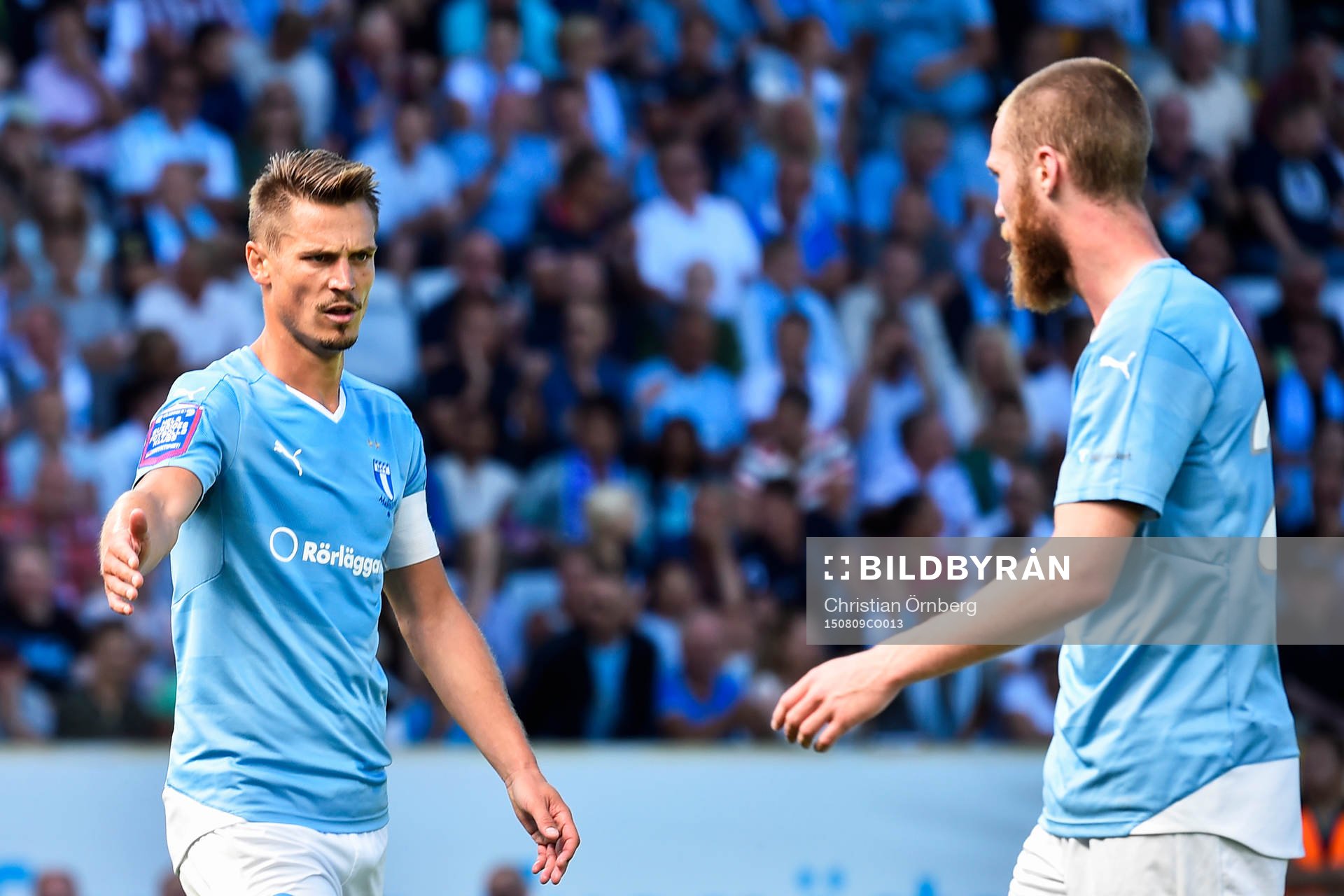 Malmö FFs Markus Rosenberg jublar