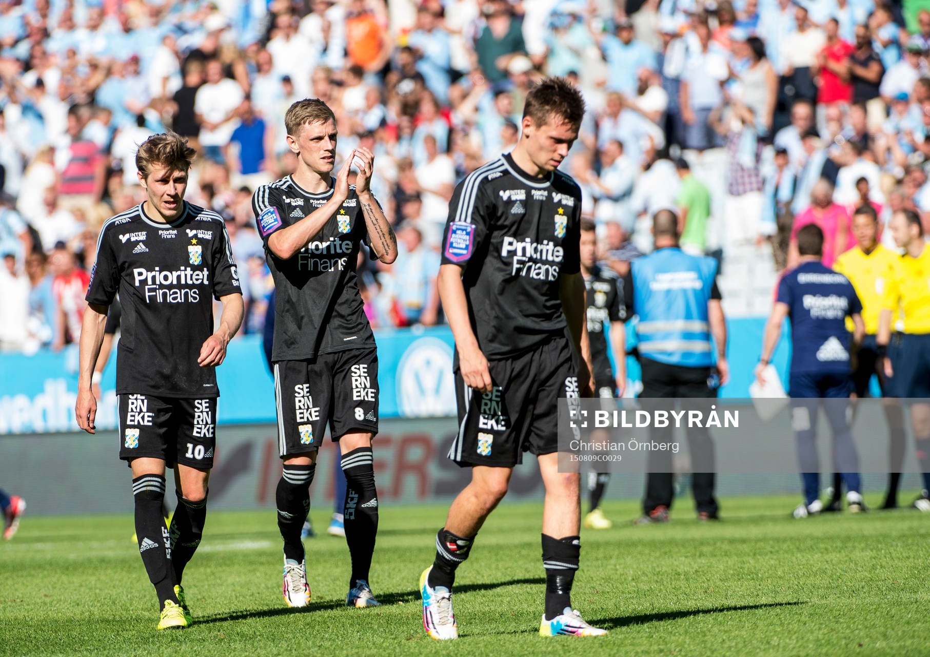 IFK Göteborgs Riku Riski, Sören Rieks och Jakob Ankersen