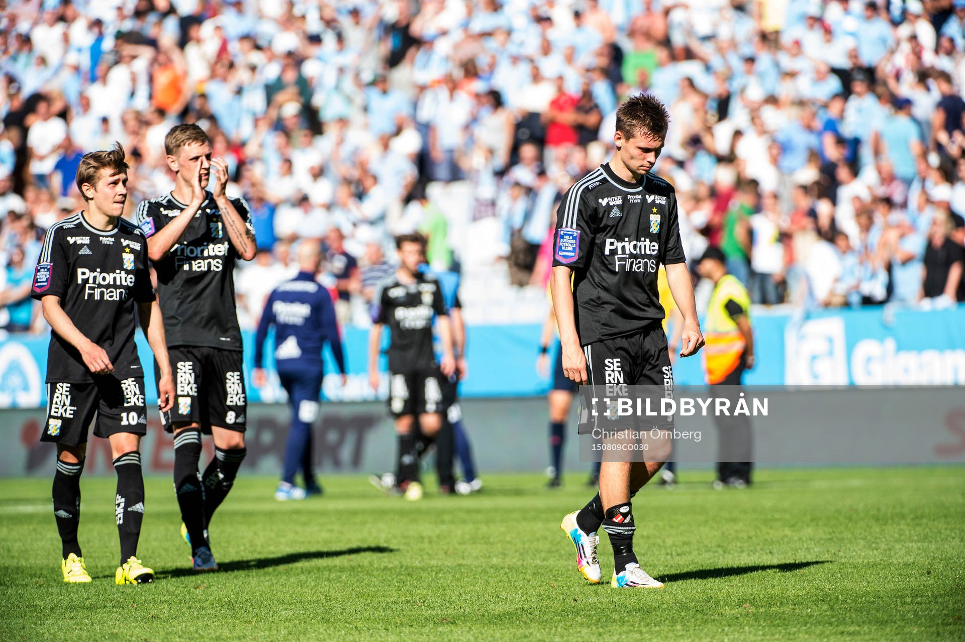 IFK Göteborgs Riku Riski, Sören Rieks och Jakob Ankersen