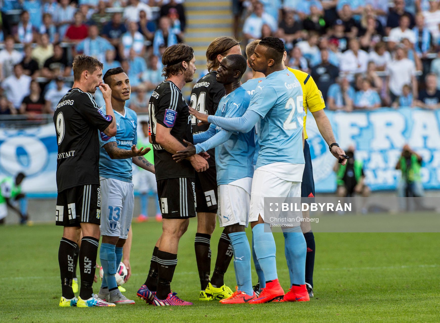 Upprörda känslor i Malmö FFs och IFK Göteborgs