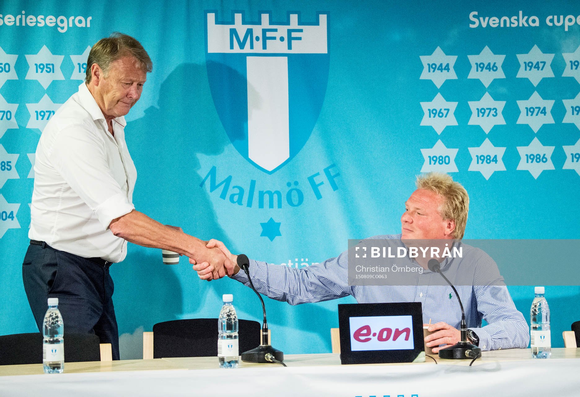 Malmö FFs tränare Åge Hareide och IFK Göteborgs