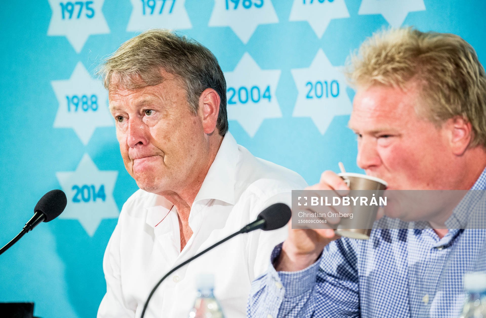 Malmö FFs tränare Åge Hareide och IFK Göteborgs