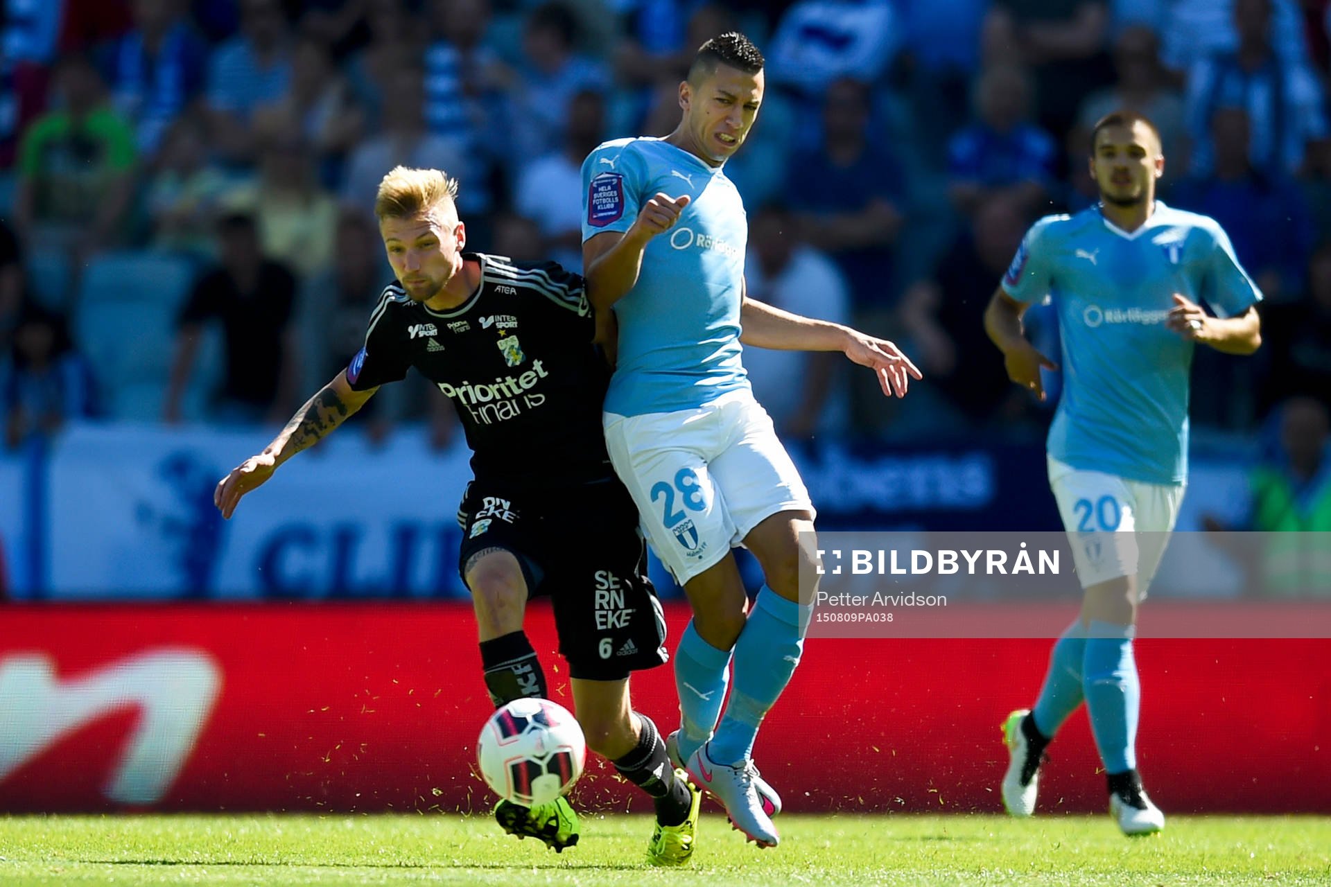 Malmö FFs Nikola Djurjic och IFK Göteborgs Sebastian