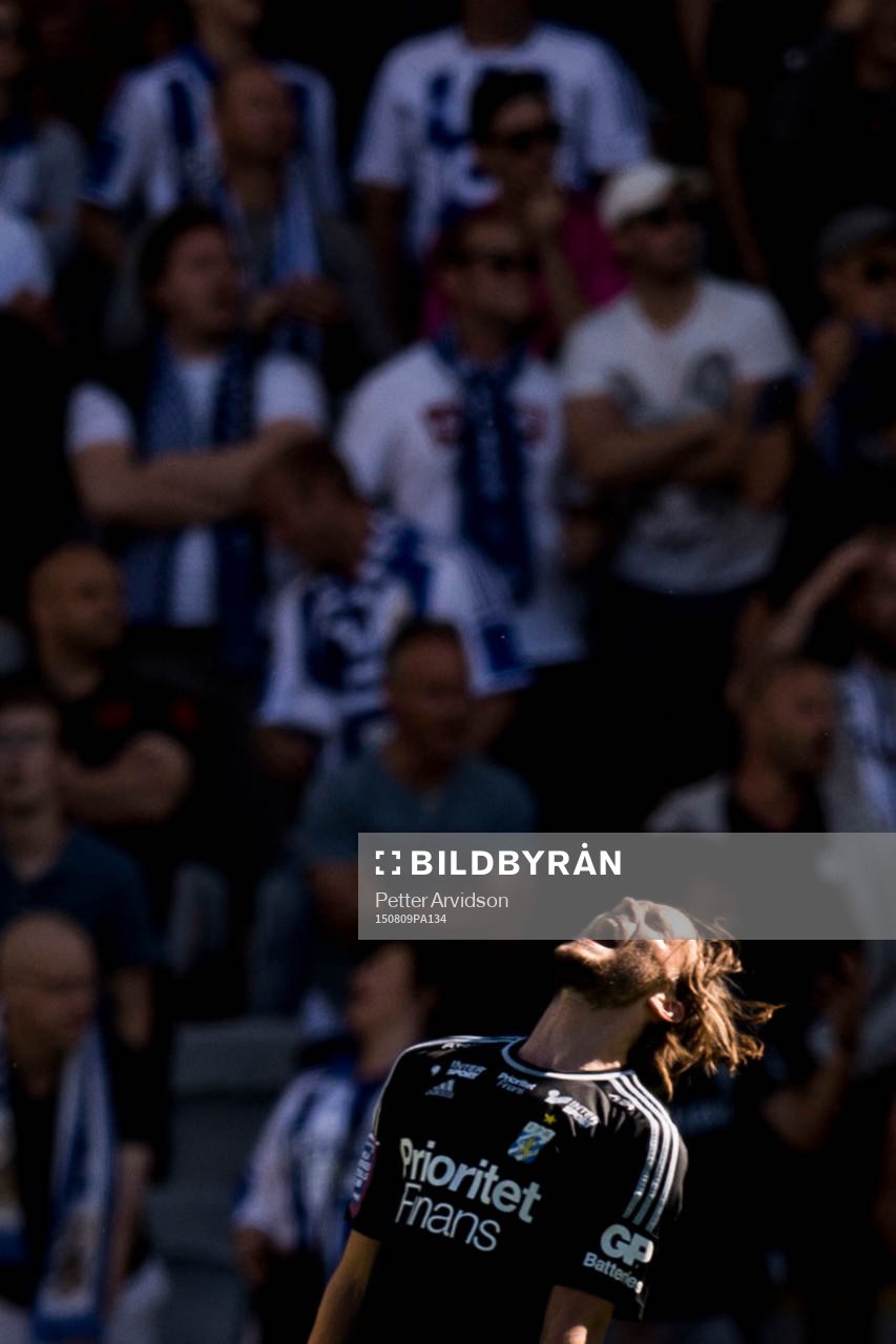 IFK Göteborgs Tom Pettersson deppar