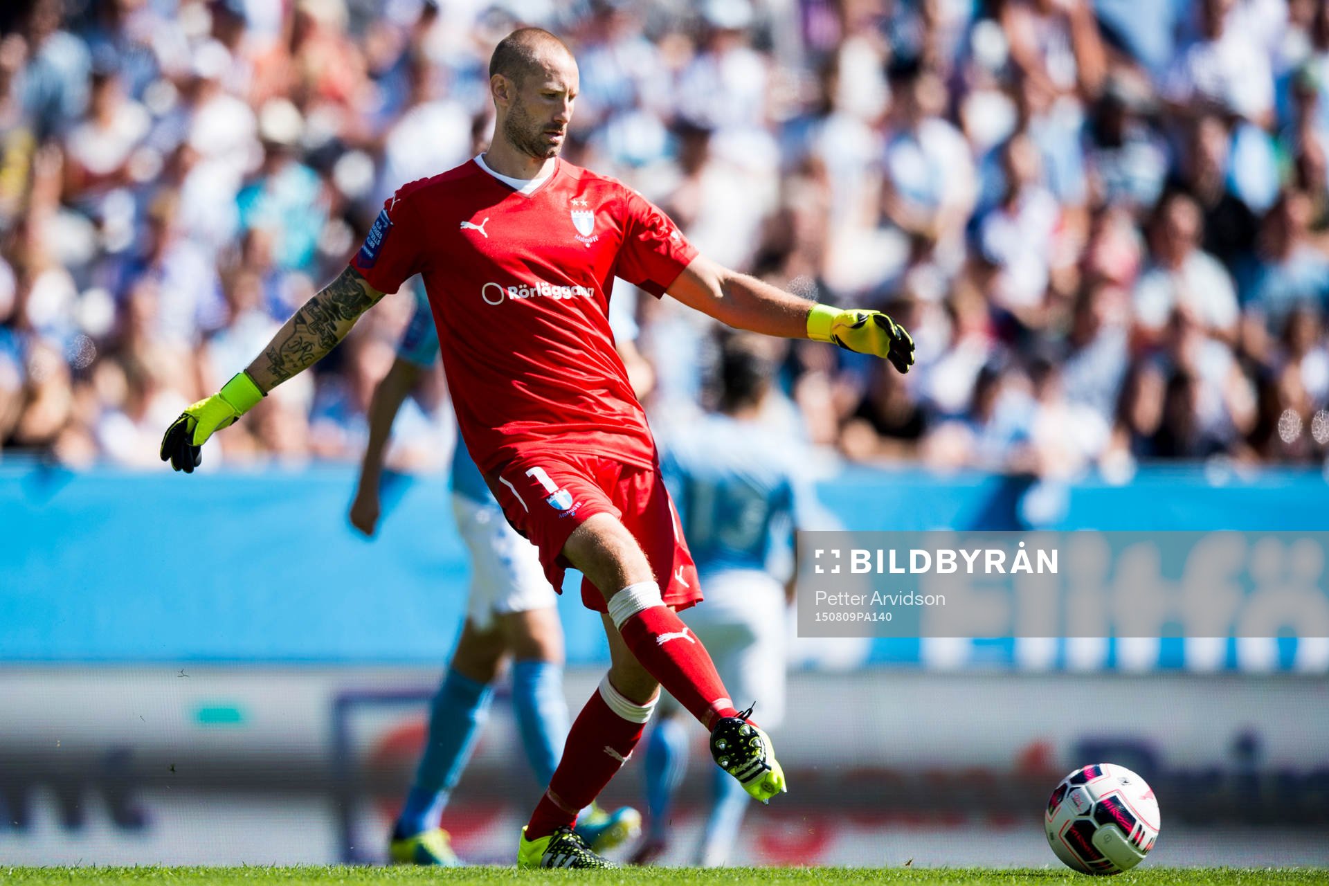 Malmö FFs målvakt Johan Wiland