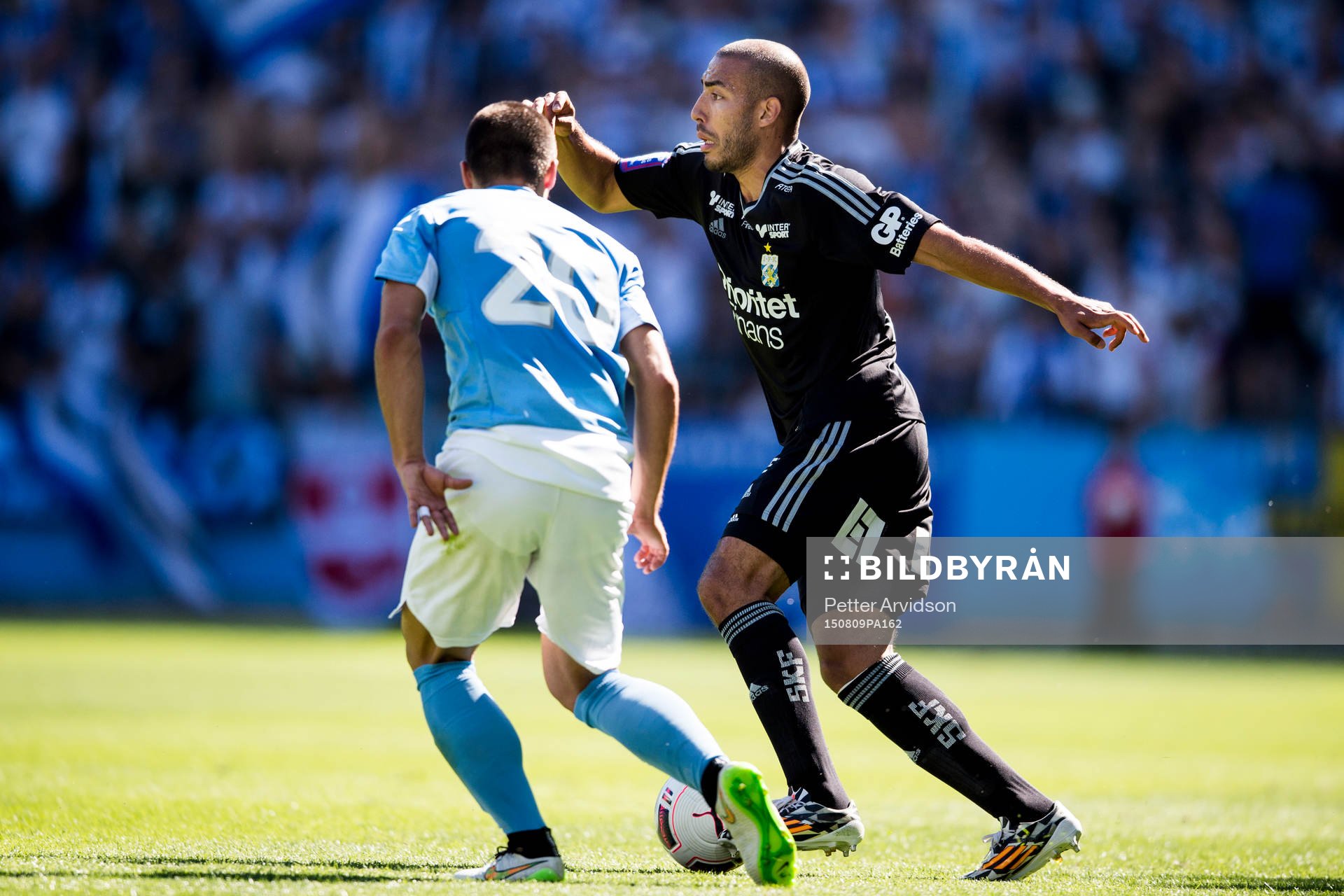 IFK Göteborgs Haitam Aleesami och Malmö FFs Vladimir Rodic
