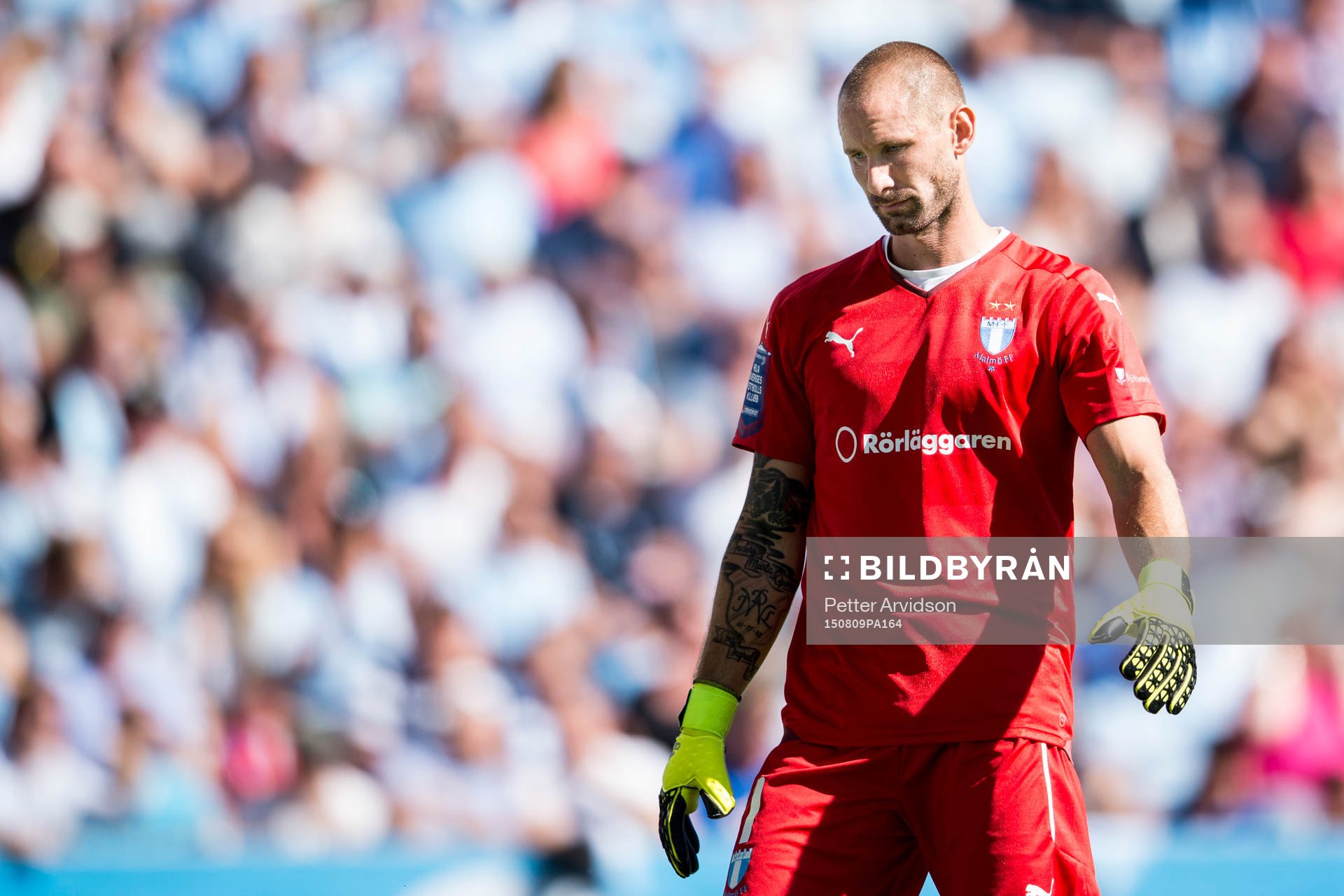 Malmö FFs målvakt Johan Wiland
