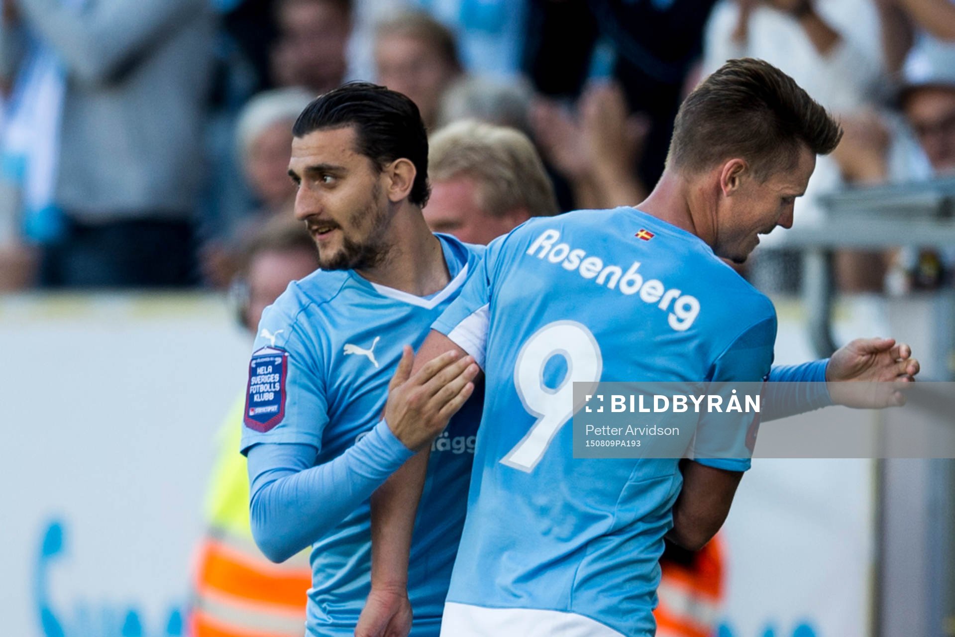 Malmö FFs Markus Rosenberg byts ut till förmån för Agon