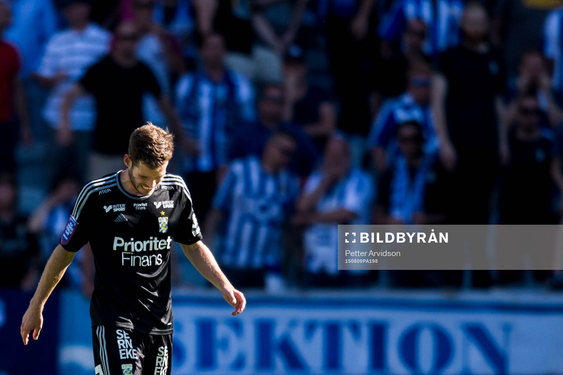 IFK Göteborgs Emil Salomonsson deppar