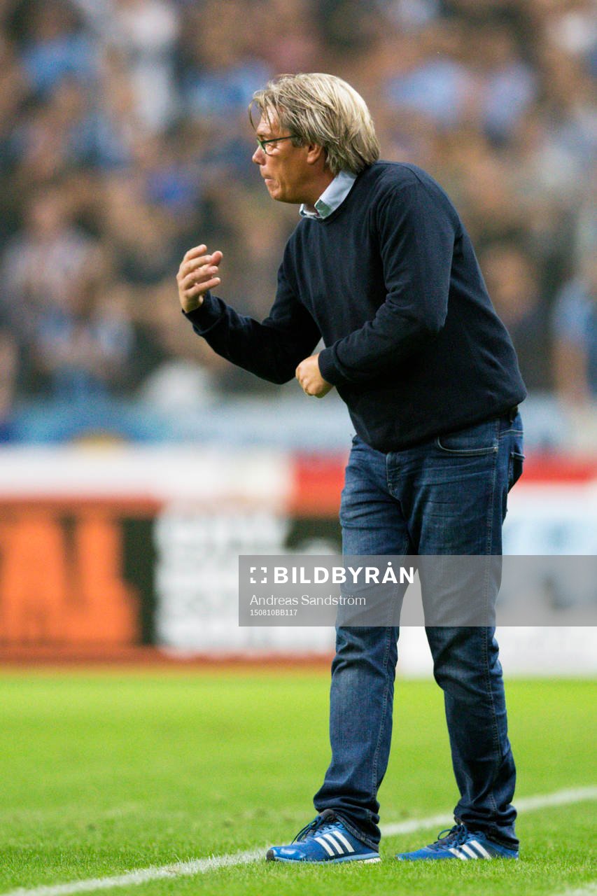 Djurgårdens tränare Per Olsson