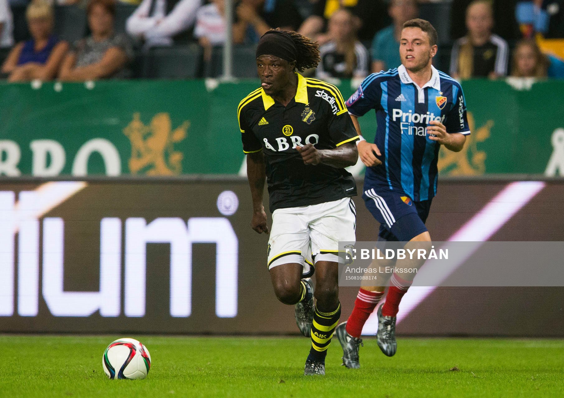 s Mohamed Bangura och Djurgårdens Kerim Mrabti