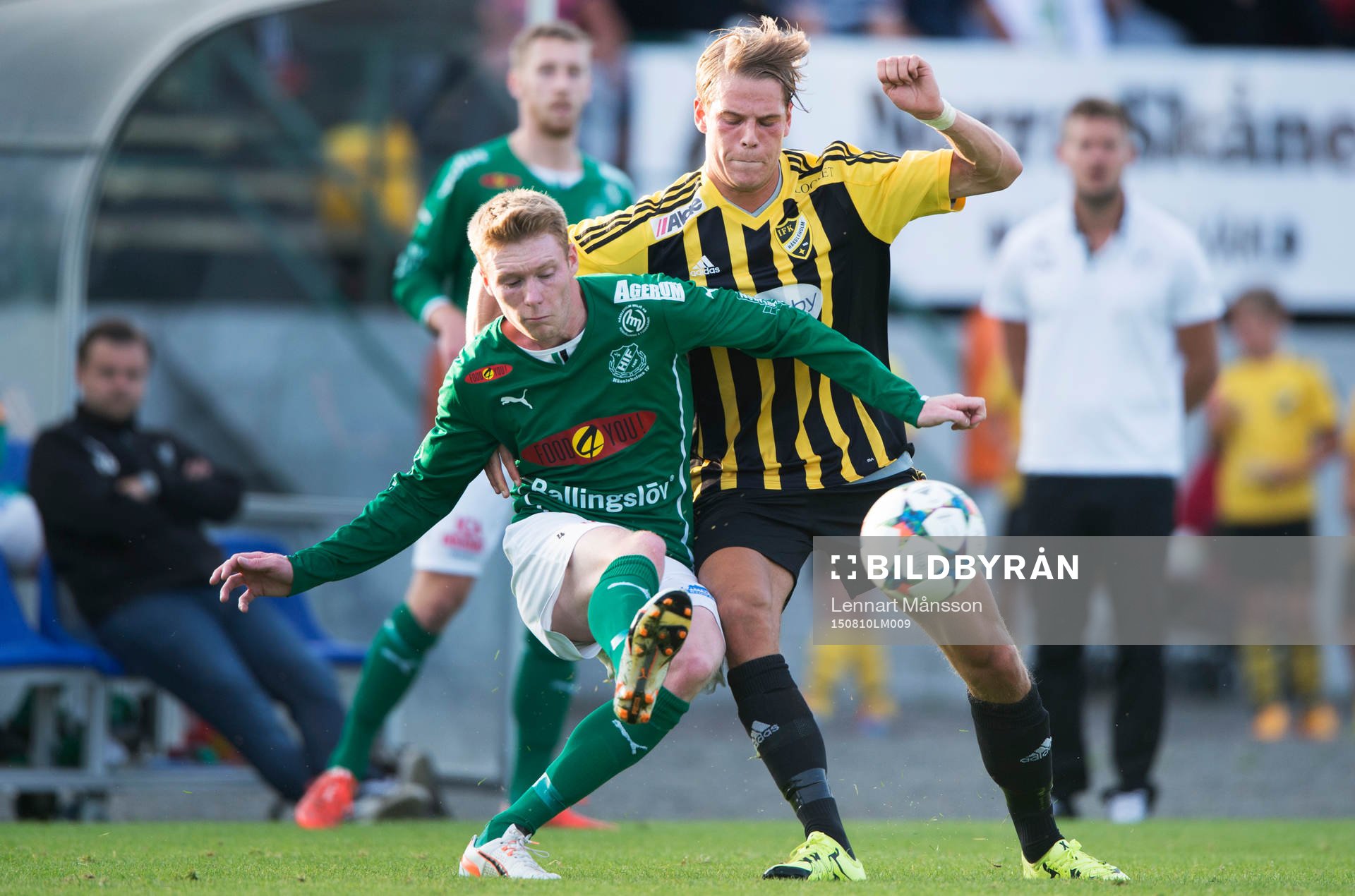 i matchen i division 2 mellan IFK Hässleholm och