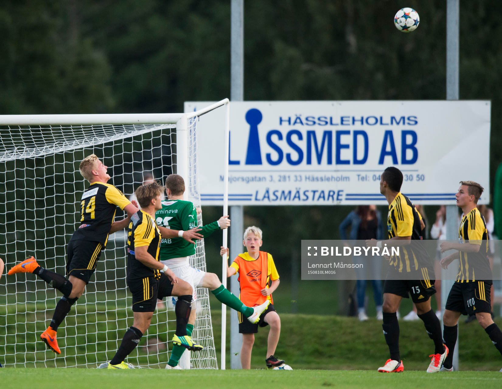 i matchen i division 2 mellan IFK Hässleholm och