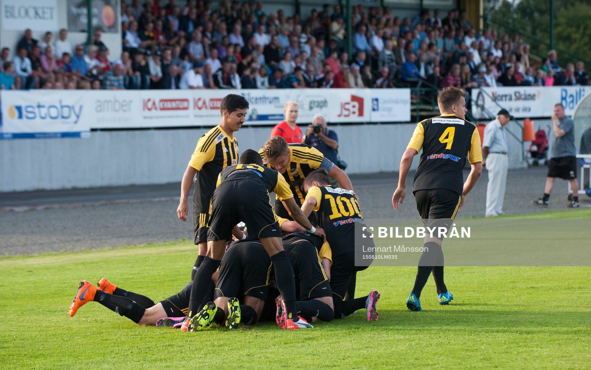 i matchen i division 2 mellan IFK Hässleholm och