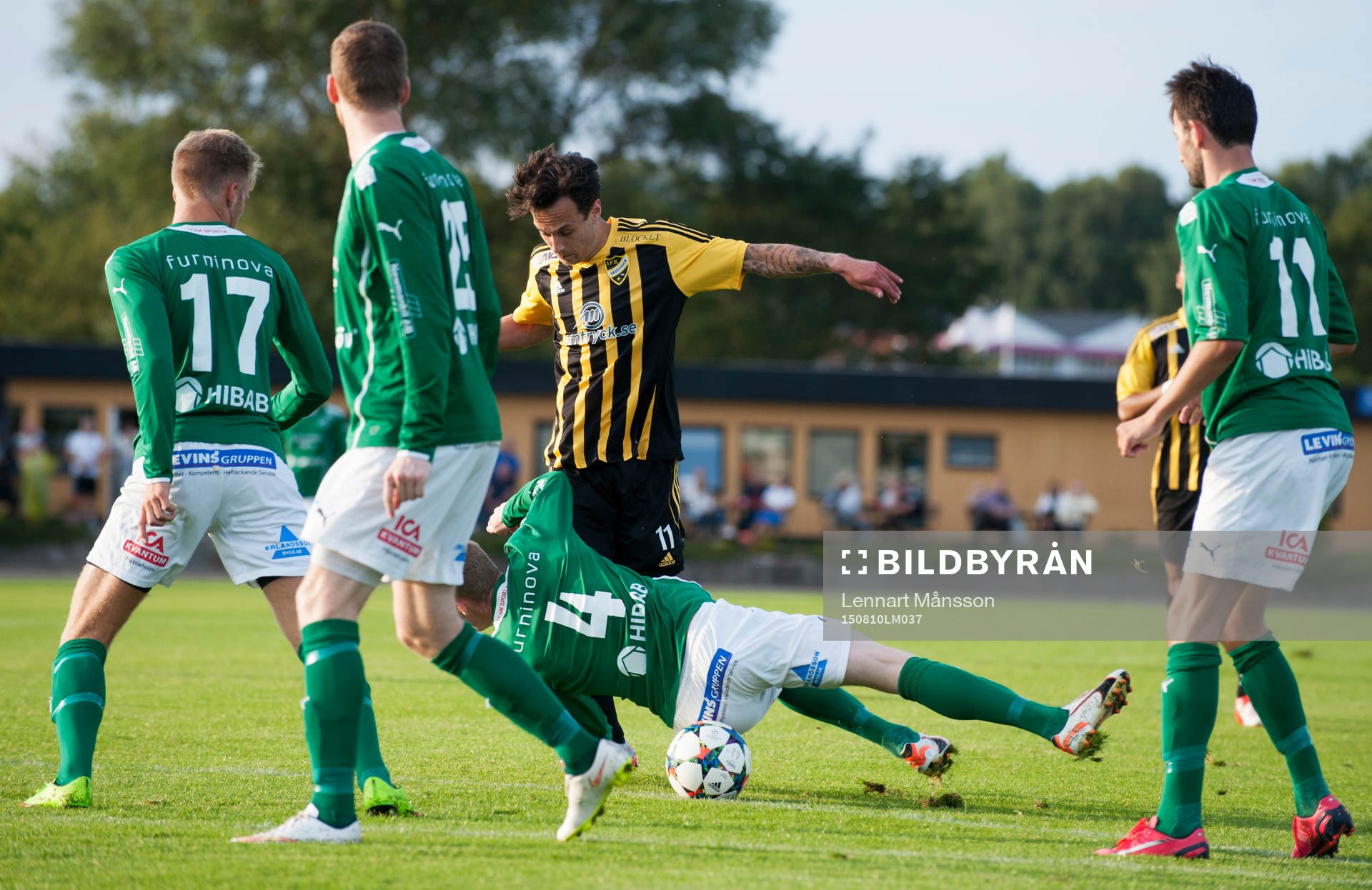 i matchen i division 2 mellan IFK Hässleholm och