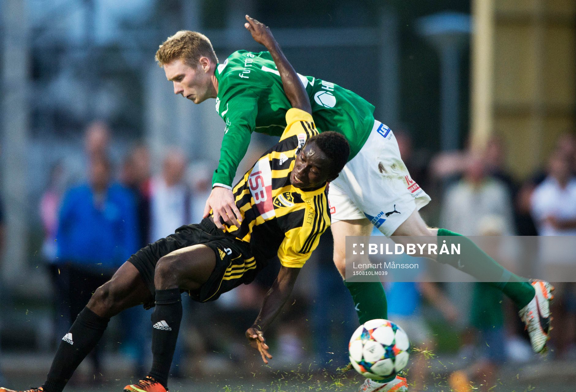 s Joel Svensson i matchen i division 2 mellan IFK