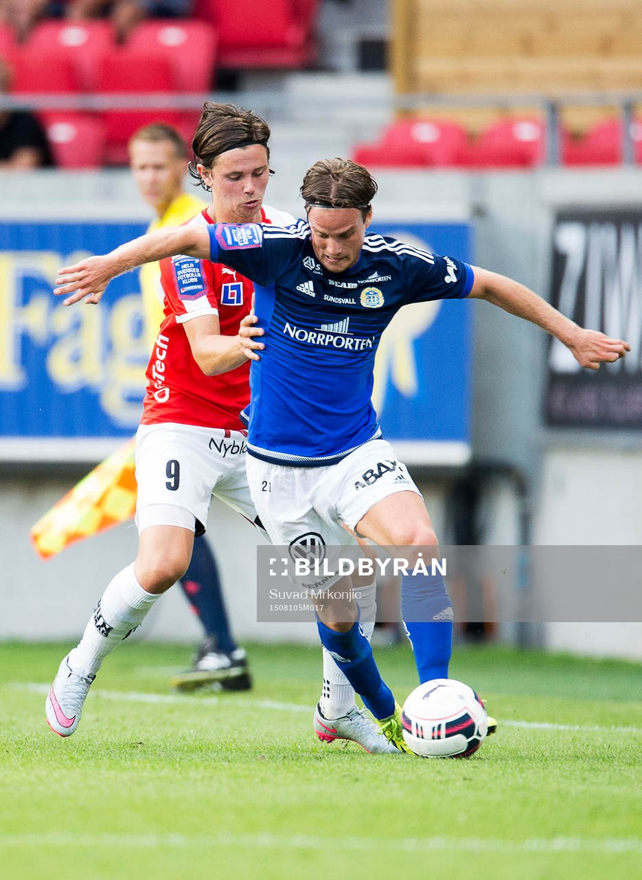 Kalmars Marcus Antonsson och Sundsvalls Eric Larsson