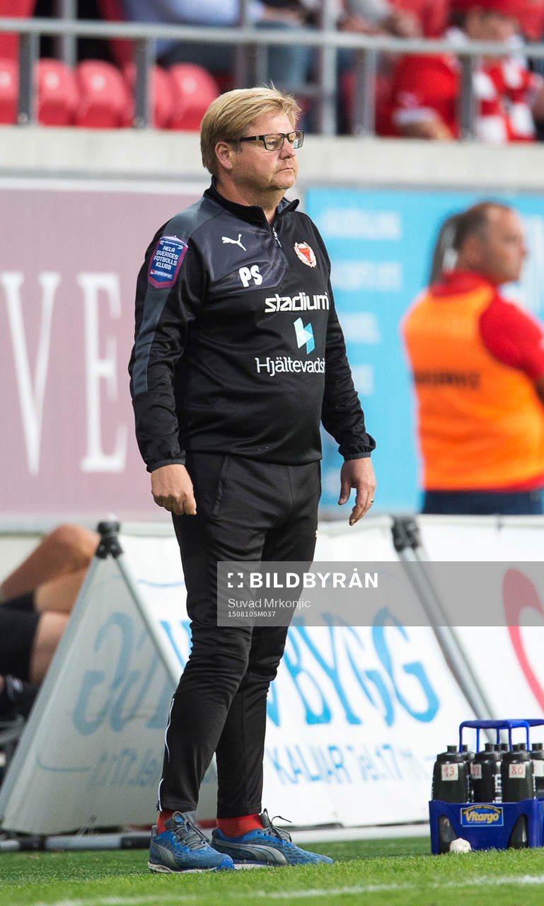 Kalmars tränare Peter Swärdh