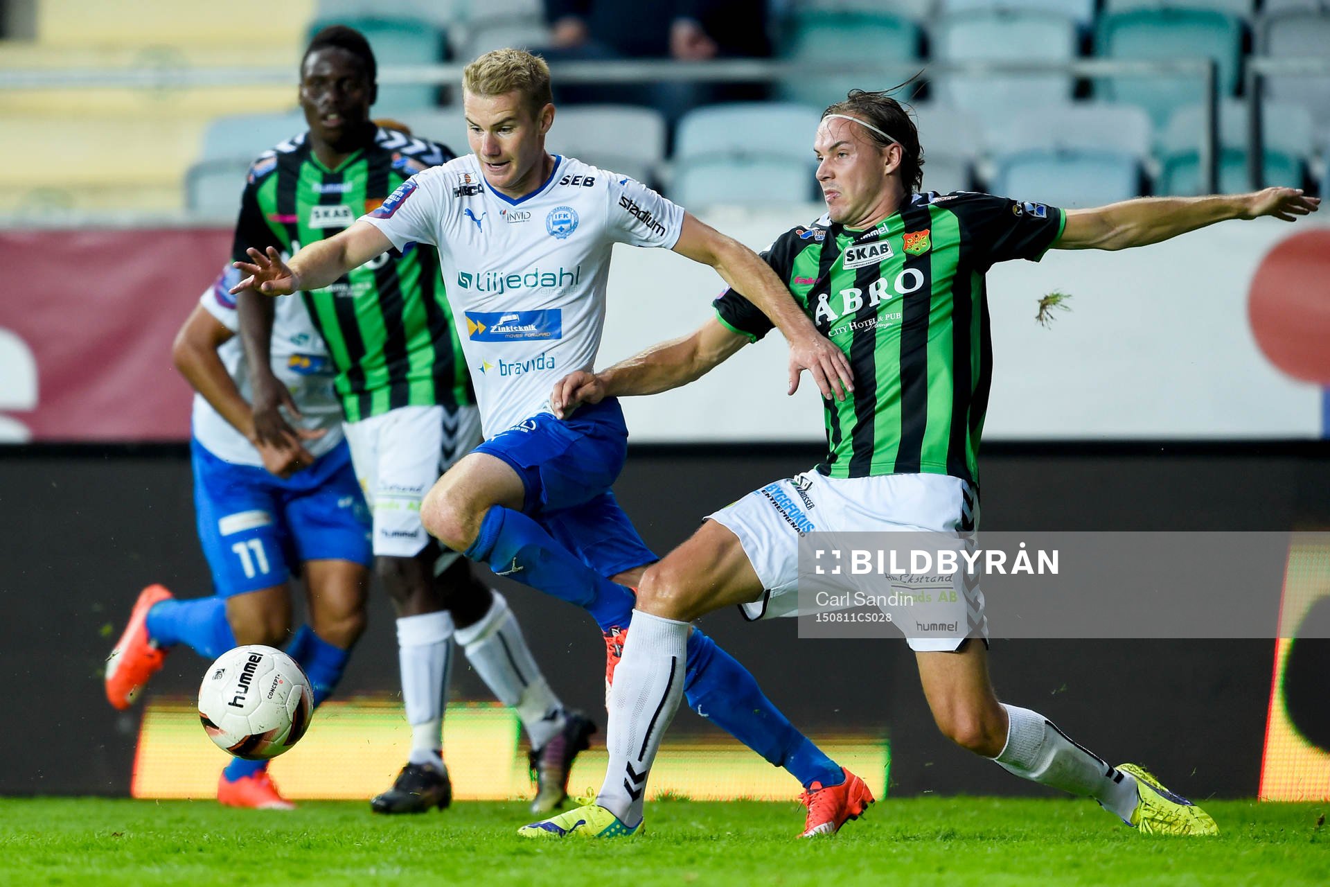 Värnamos Freddy Winst och GAIS Danny Ervik