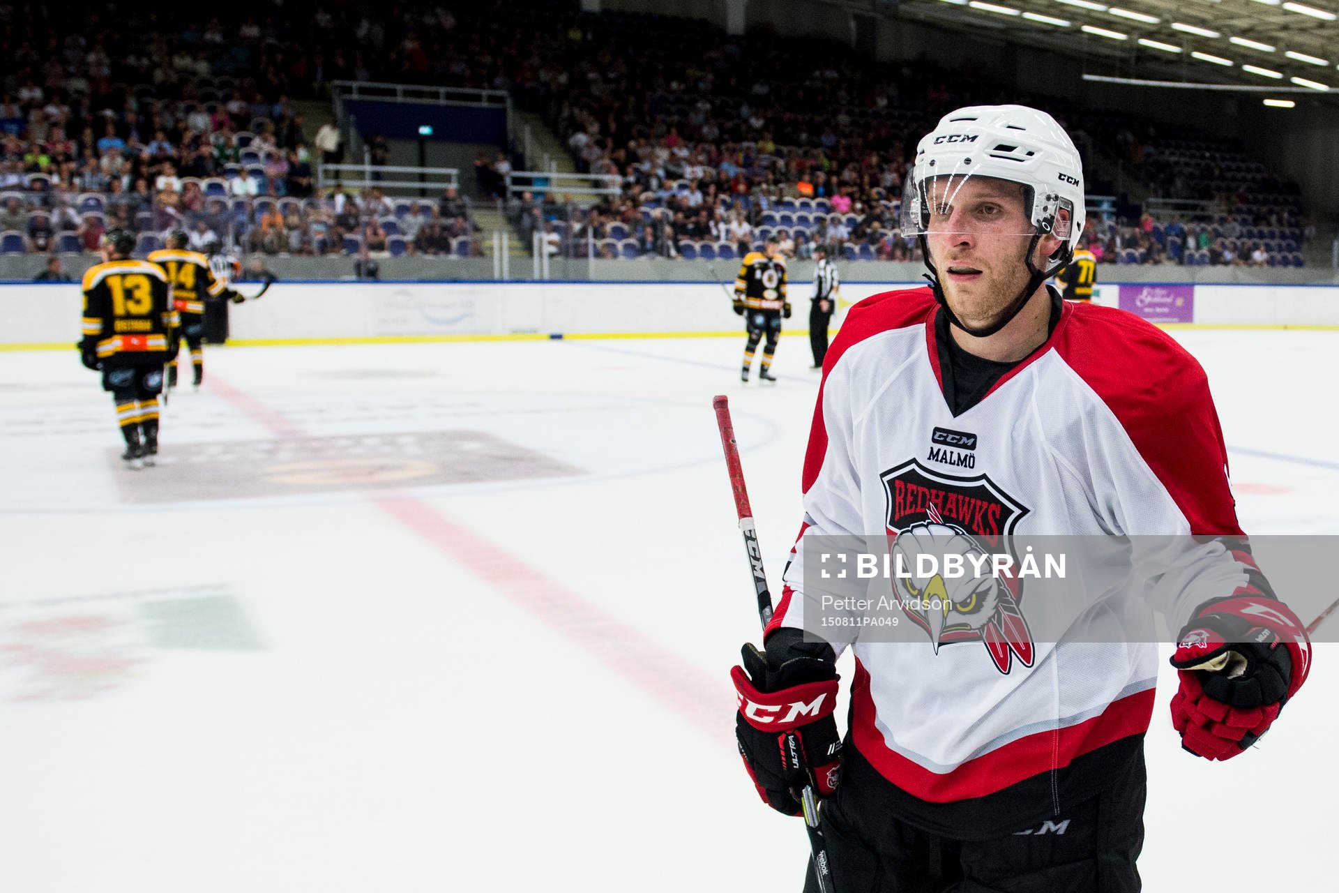 Malmö Redhawks Frederik Storm jublar