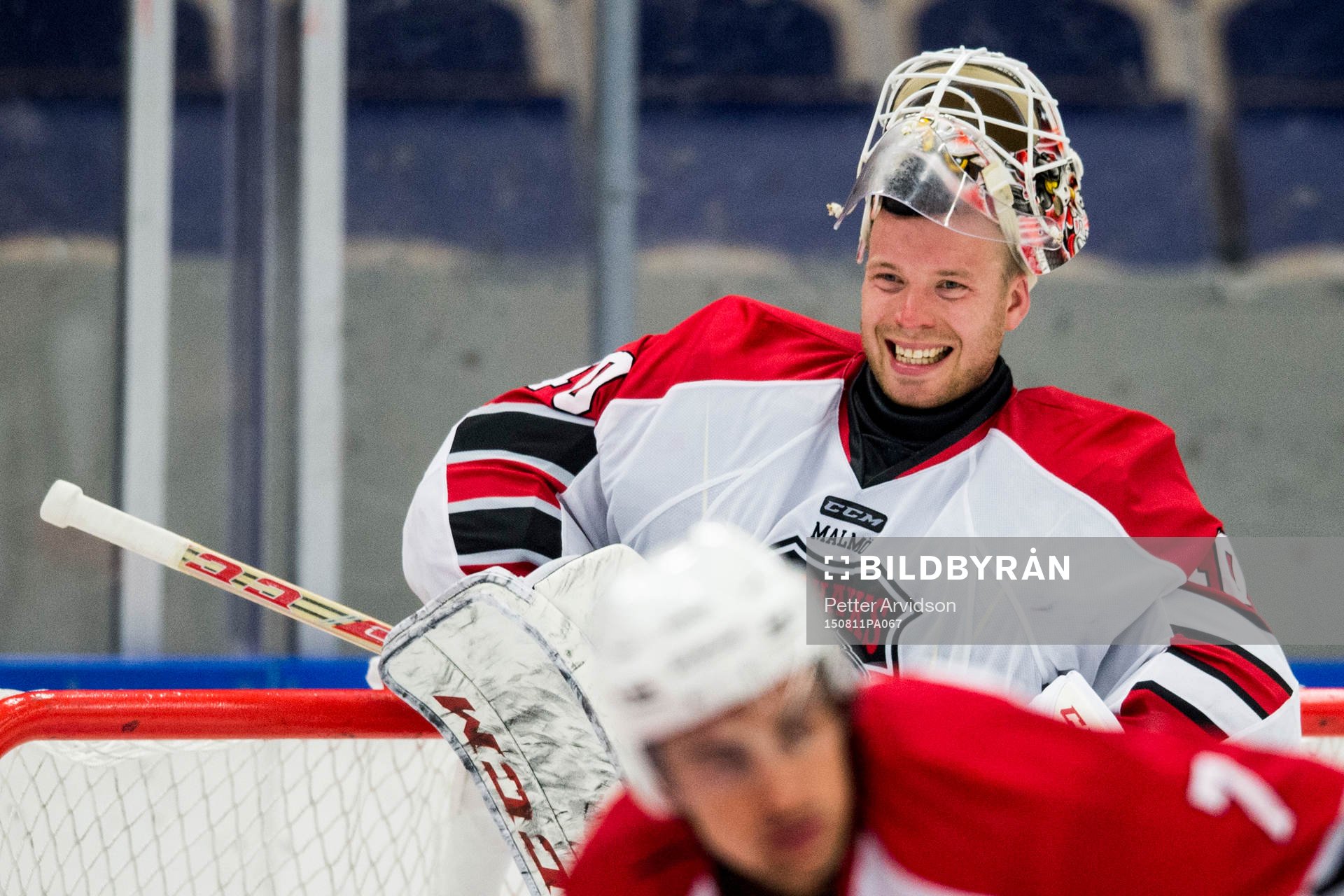 Malmö Redhawks målvakt Pontus Sjögren