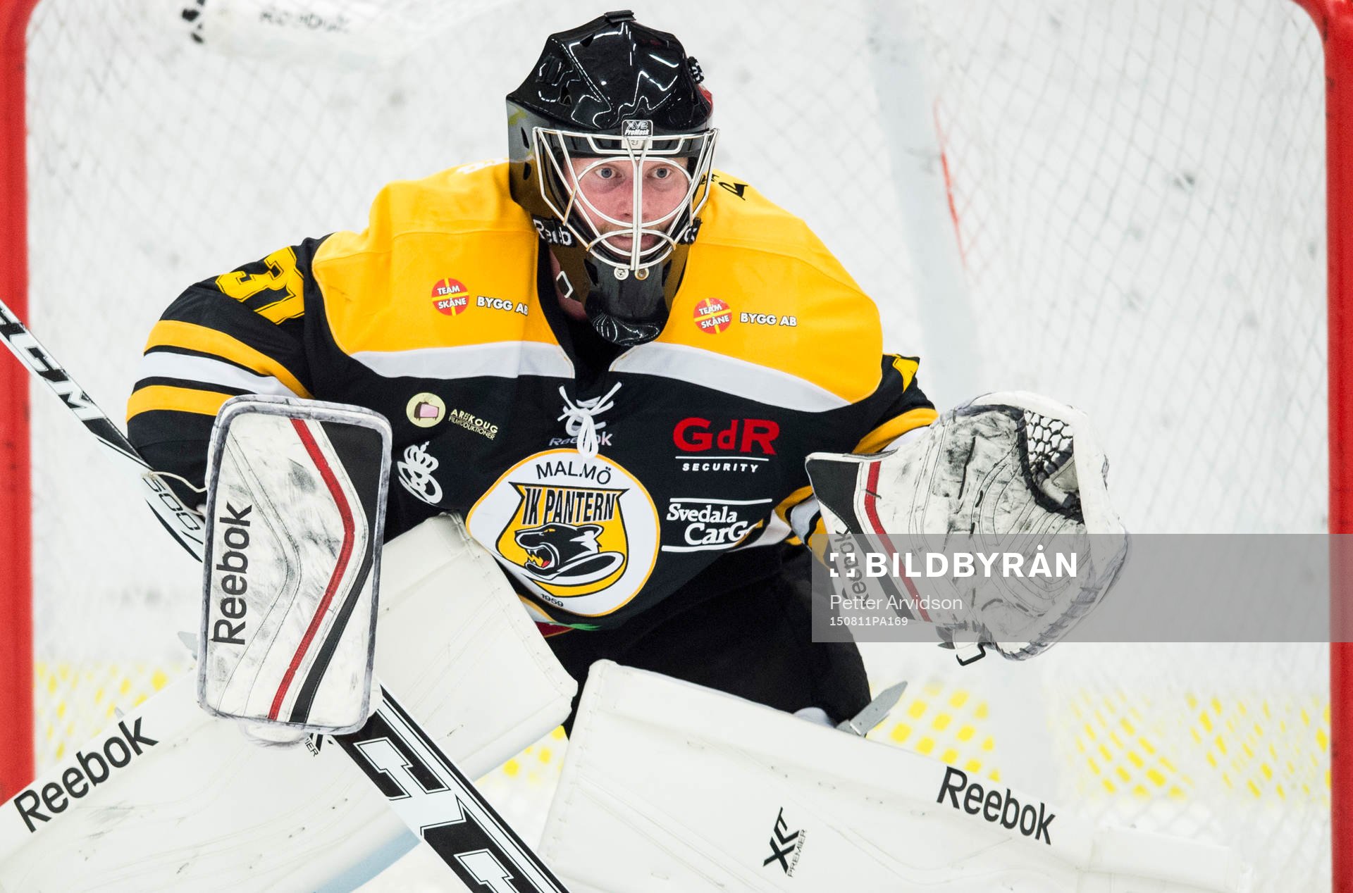 Panterns målvakt Jonas Gunnarsson