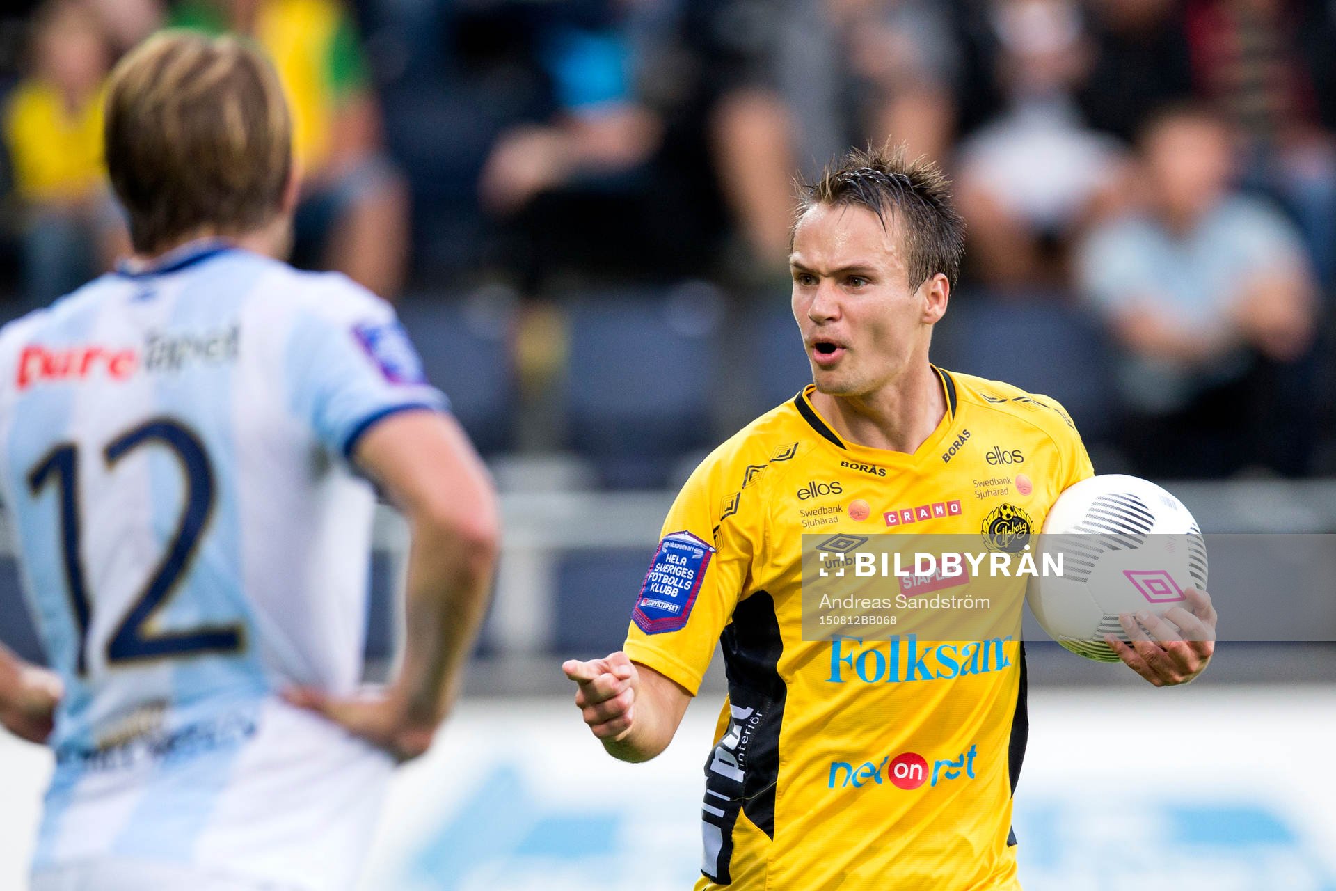 Elfsborgs Viktor Prodell jublar