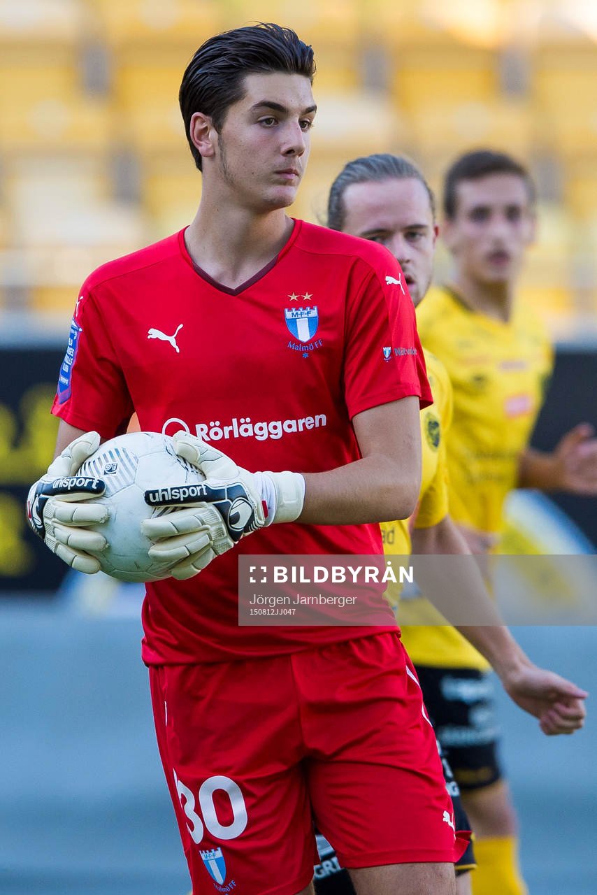 Malmö FFs målvakt Marko Johansson
